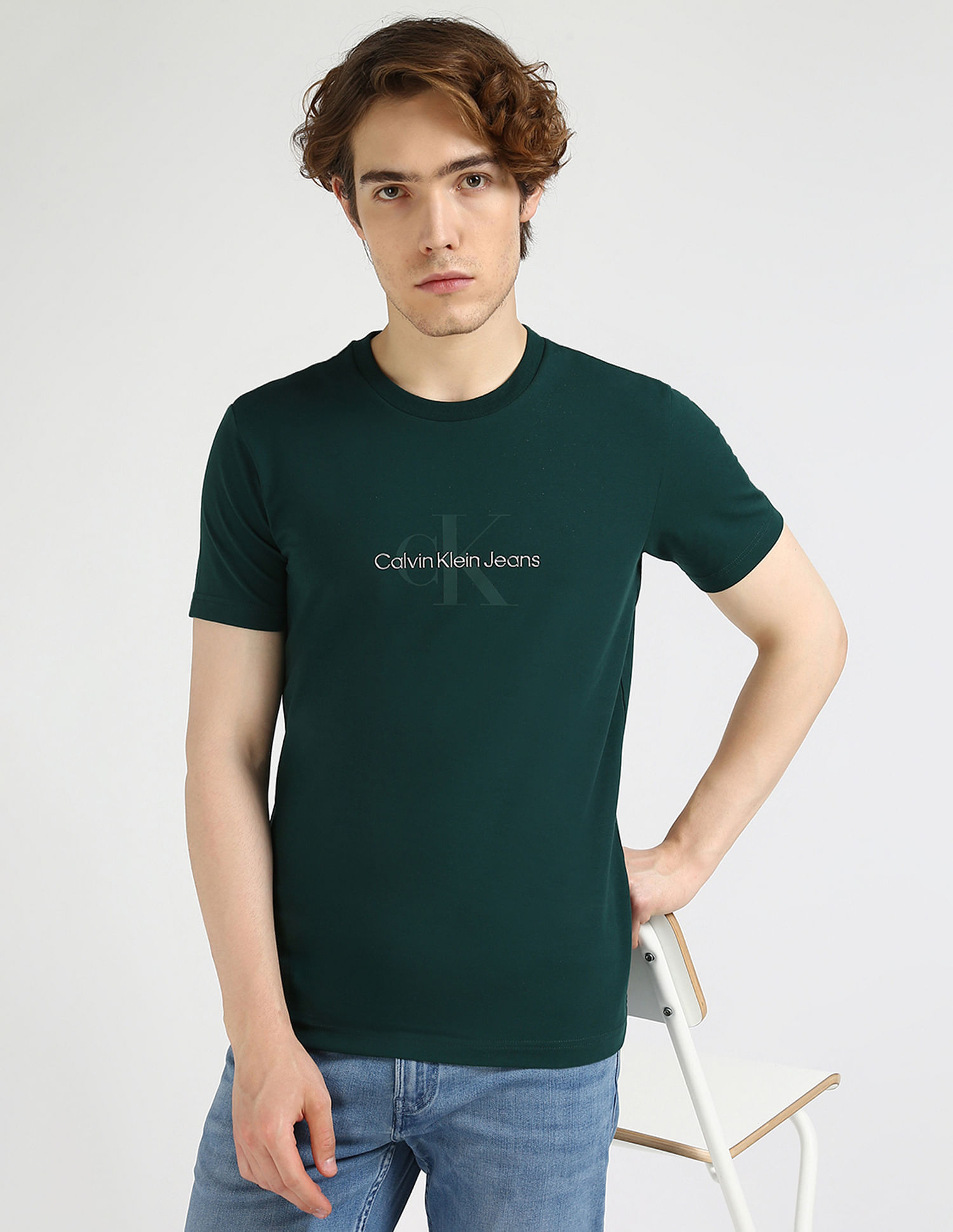 Calvin Klein Jeans Slim Fit Logo T-Shirt