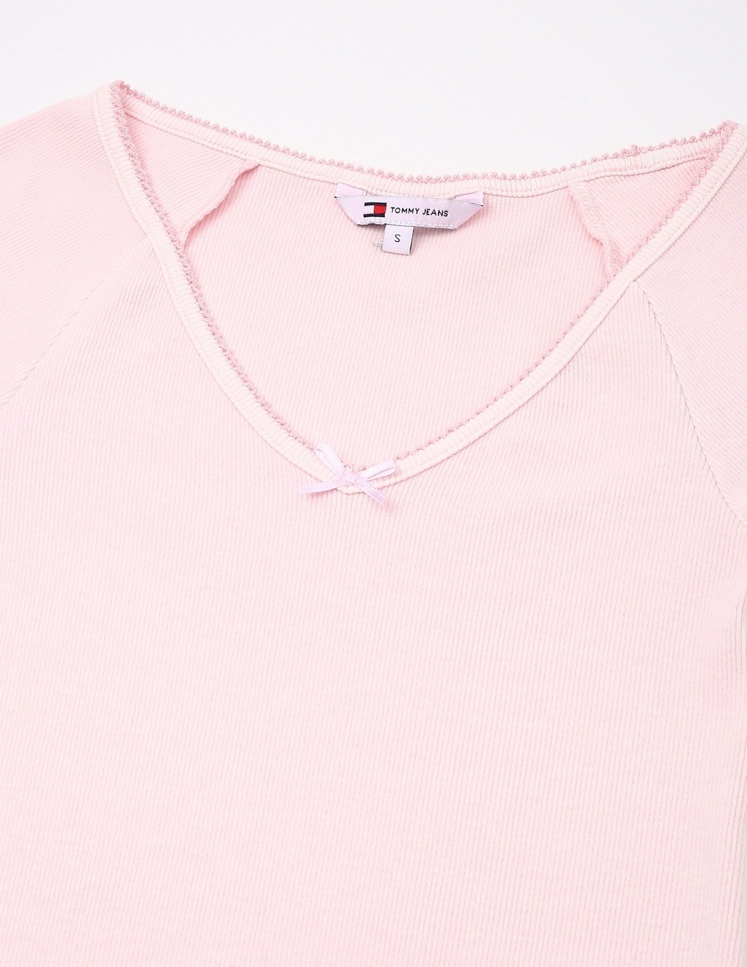Tommy Hilfiger Slim-Fit Cotton Round Neck Top