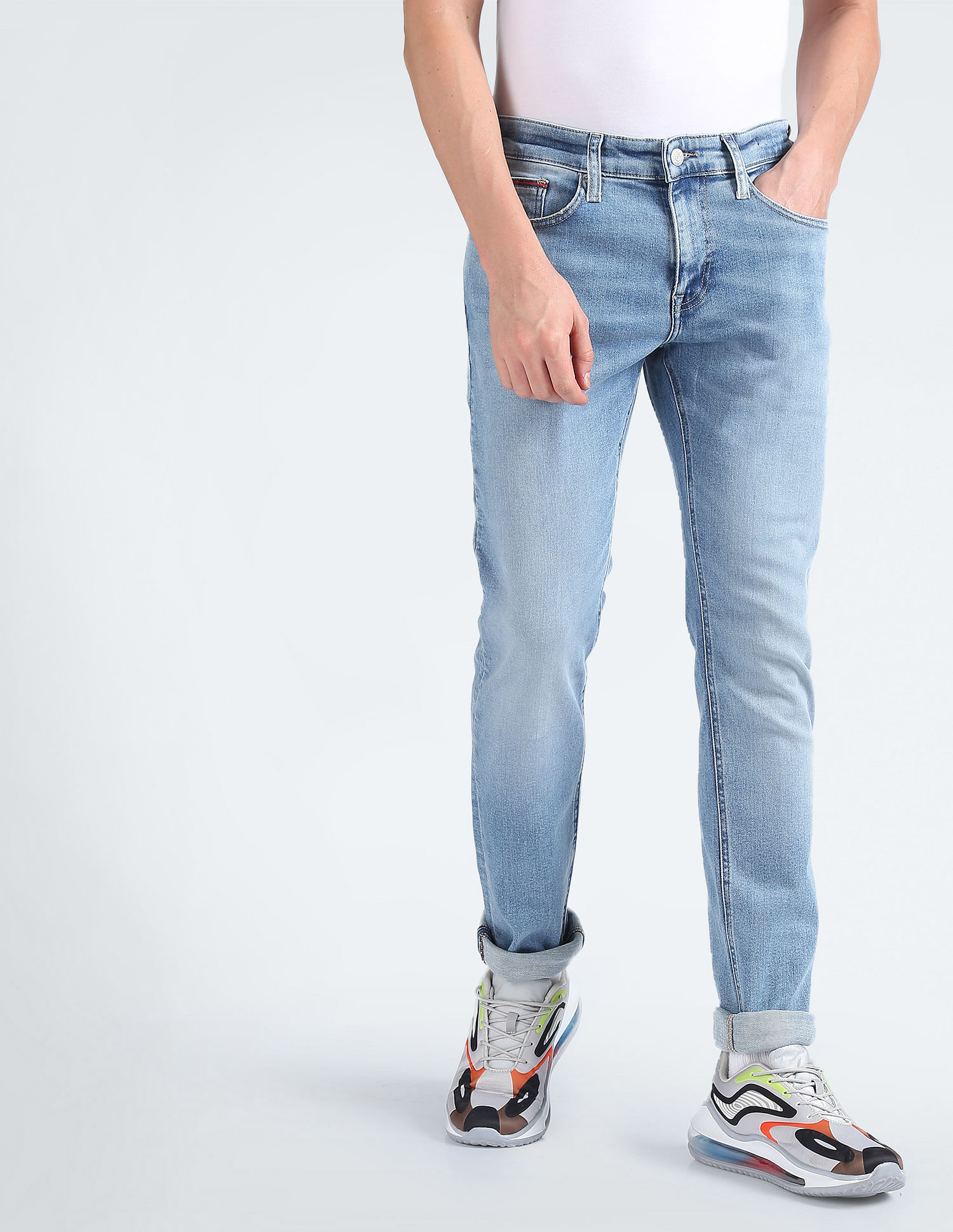 Buy Tommy Hilfiger Rise Scanton Slim Fit Jeans -