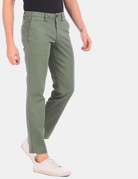 GAP Men's Elastic Ankle Drawstring Waist Long Pants (Tannin, L) -  Walmart.com