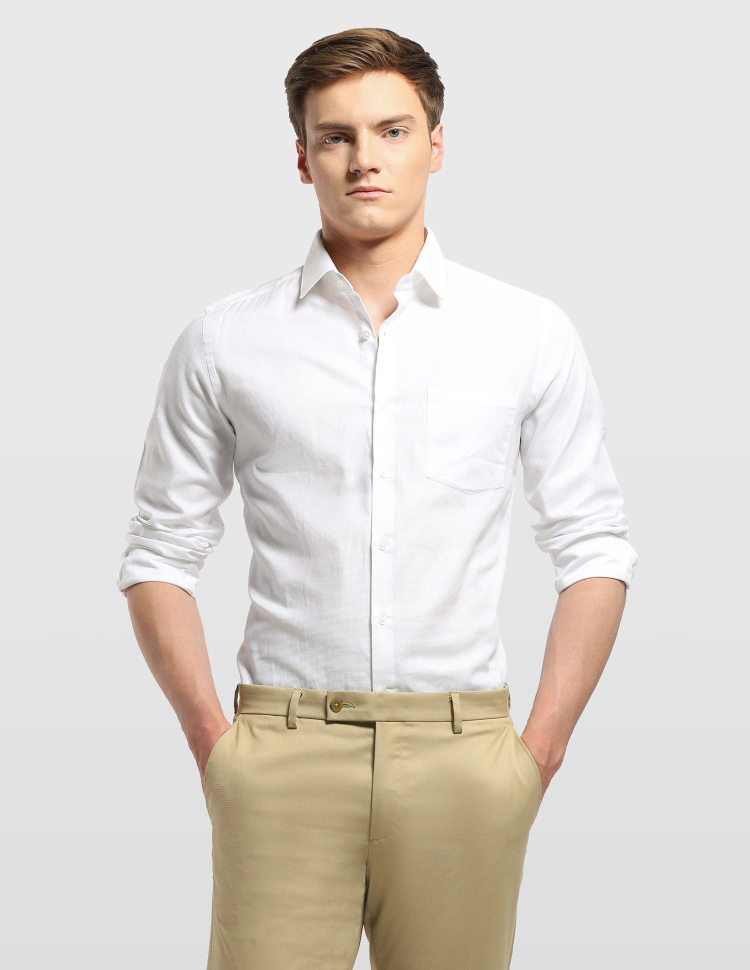 green emerald velvet dress Proper Contemporary Fit Regular Cuff Pure Cotton Wrinkle Free Shirt - P720ET0R