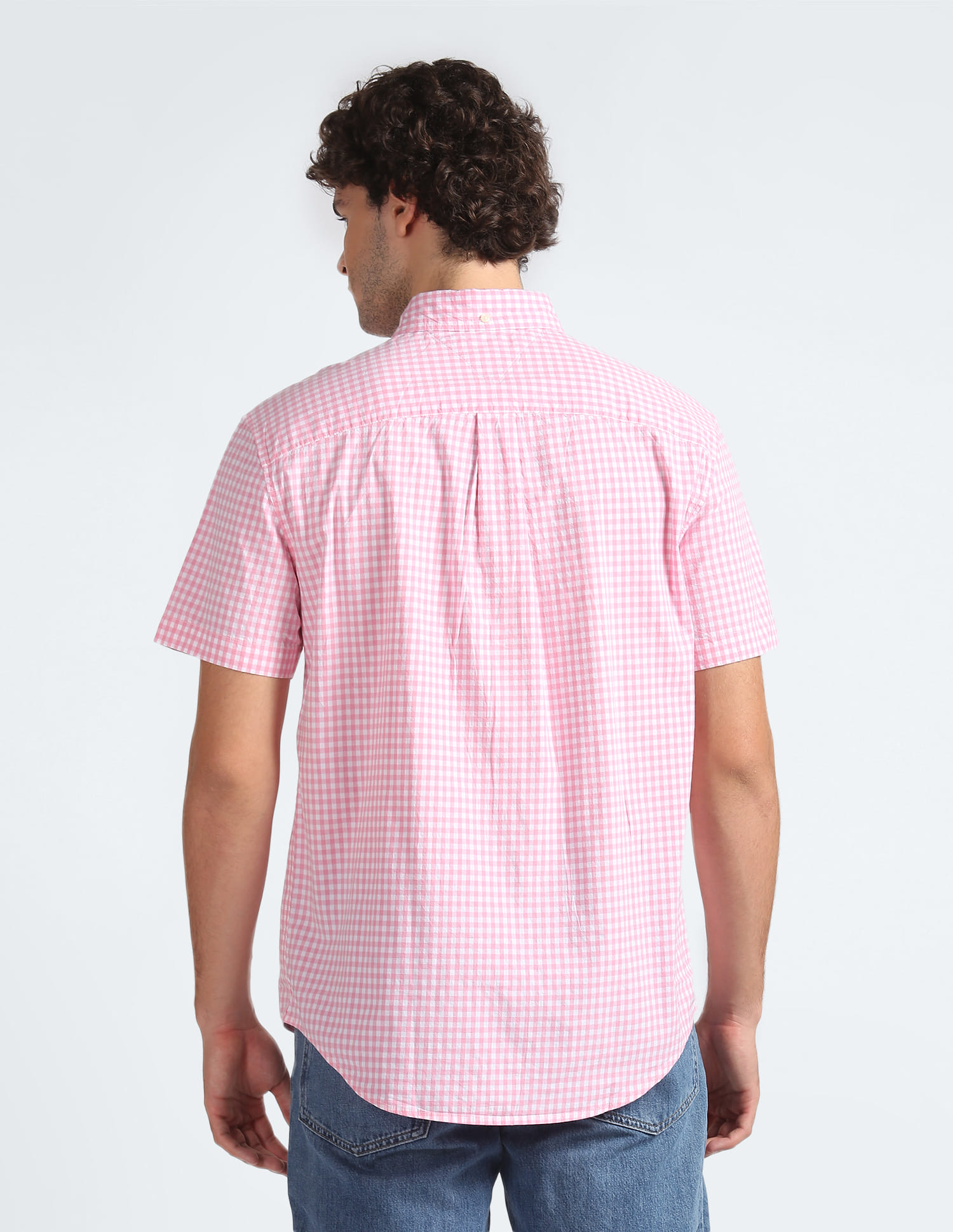 Buy Tommy Hilfiger Gingham Check Short Sleeve Shirt - NNNOW.com