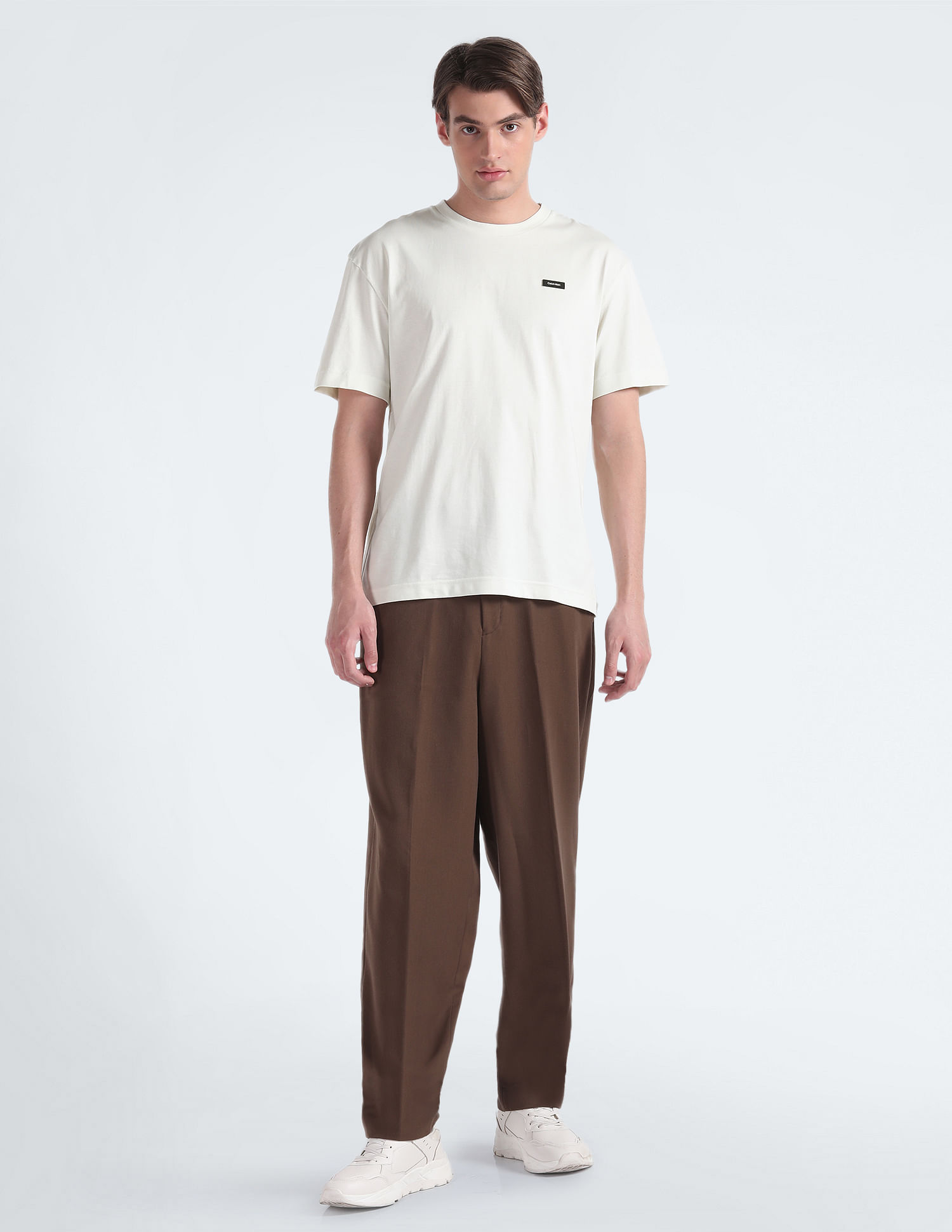 Calvin Klein Regenerative Cotton Solid T-Shirt