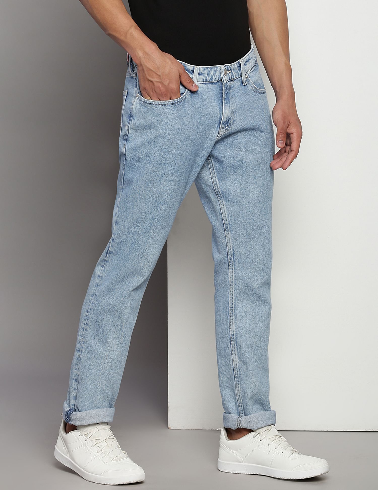 Buy Tommy Hilfiger Mid Rise Scanton Slim Fit Jeans NNNOW