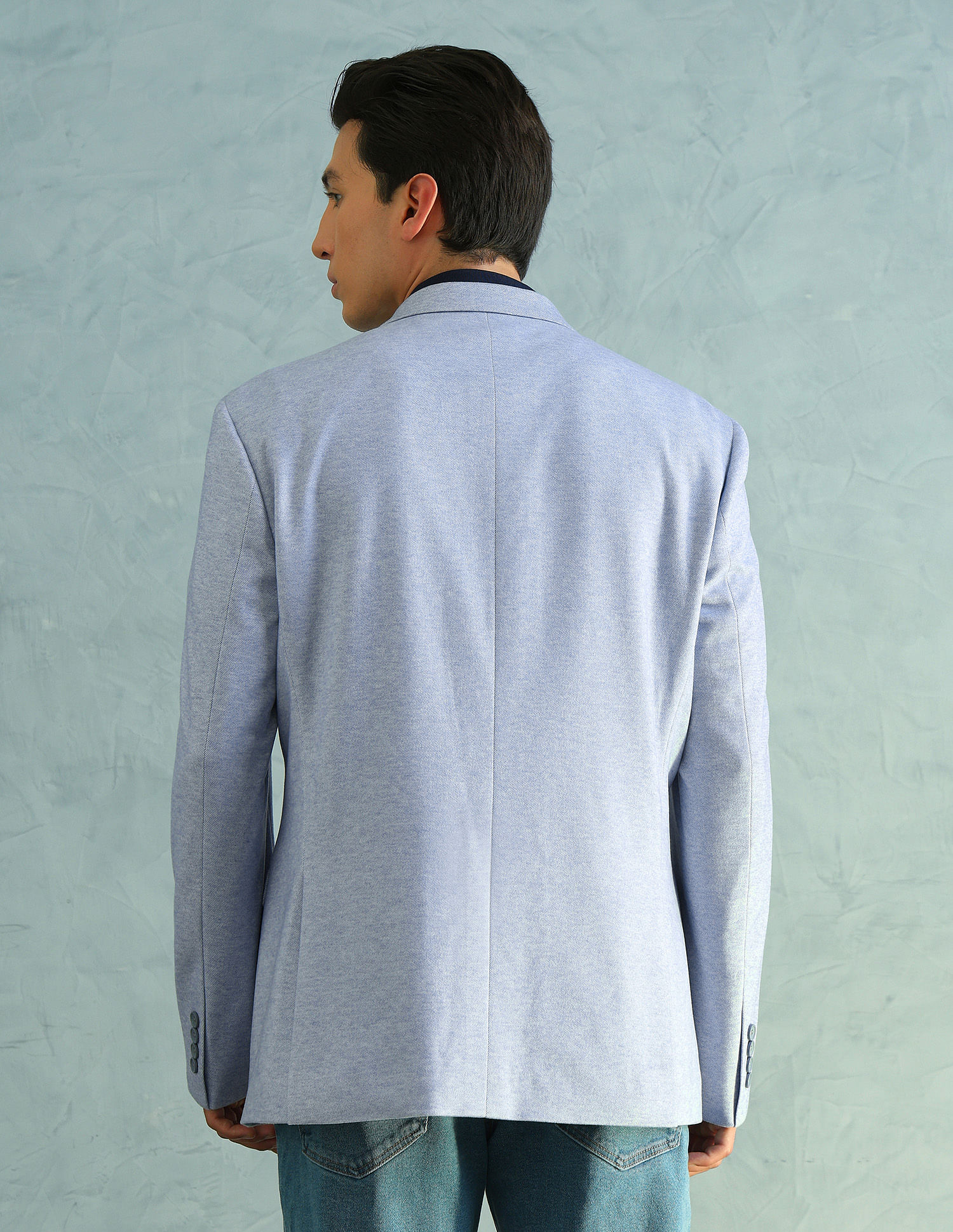 Arrow Slim Fit Smart Knit Blazer