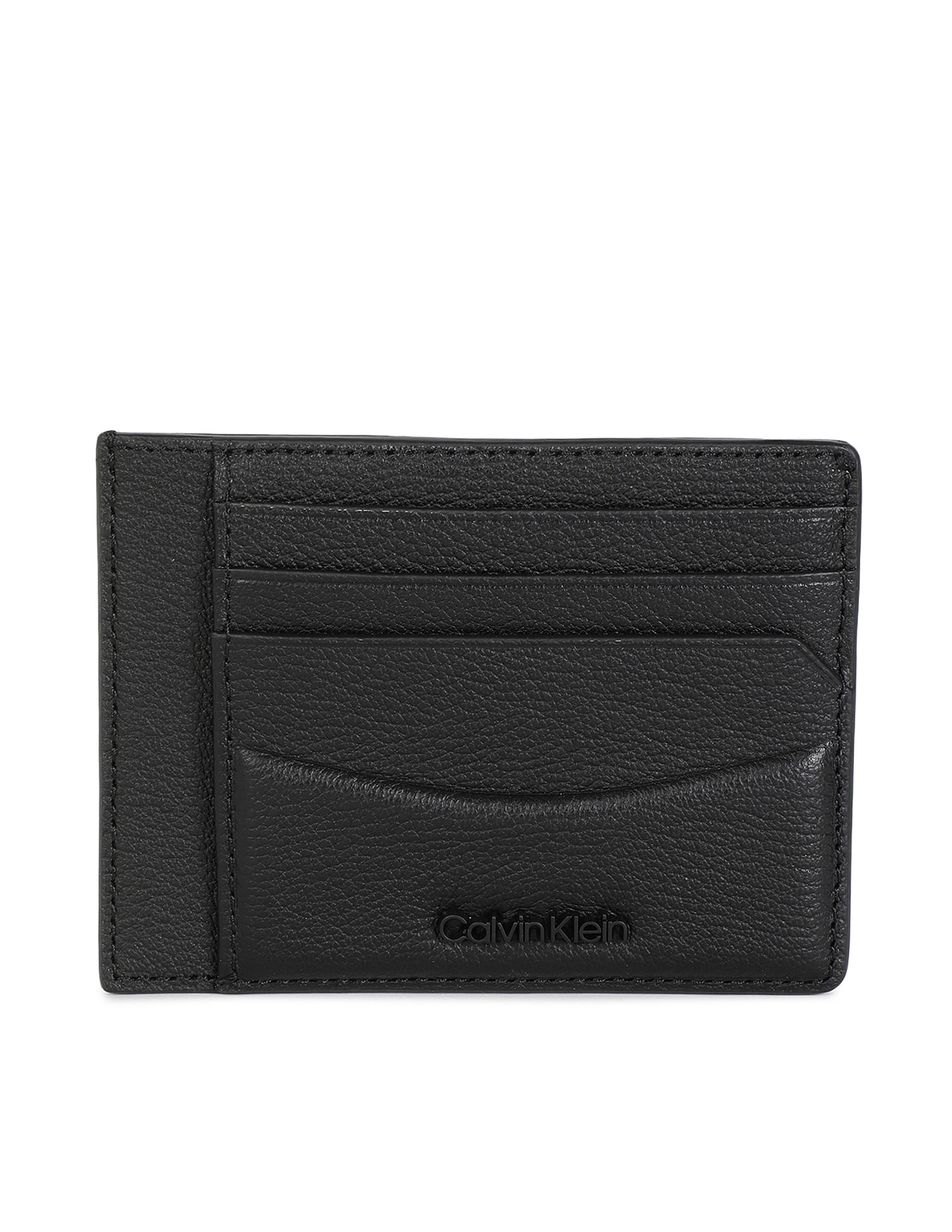 Calvin Klein Texture Leather Card Holder