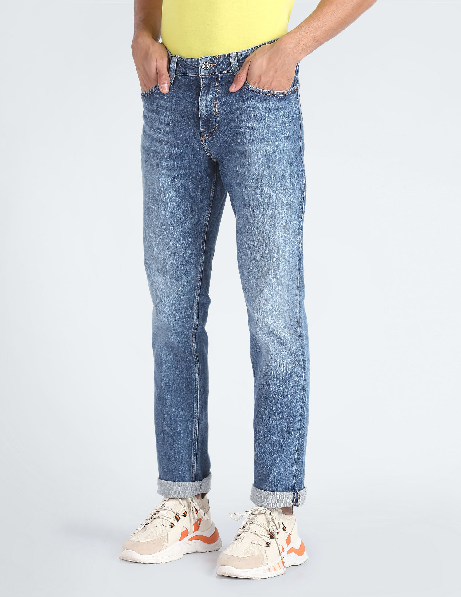 Tommy Hilfiger Recycled Cotton Ryan Straight Fit Jeans