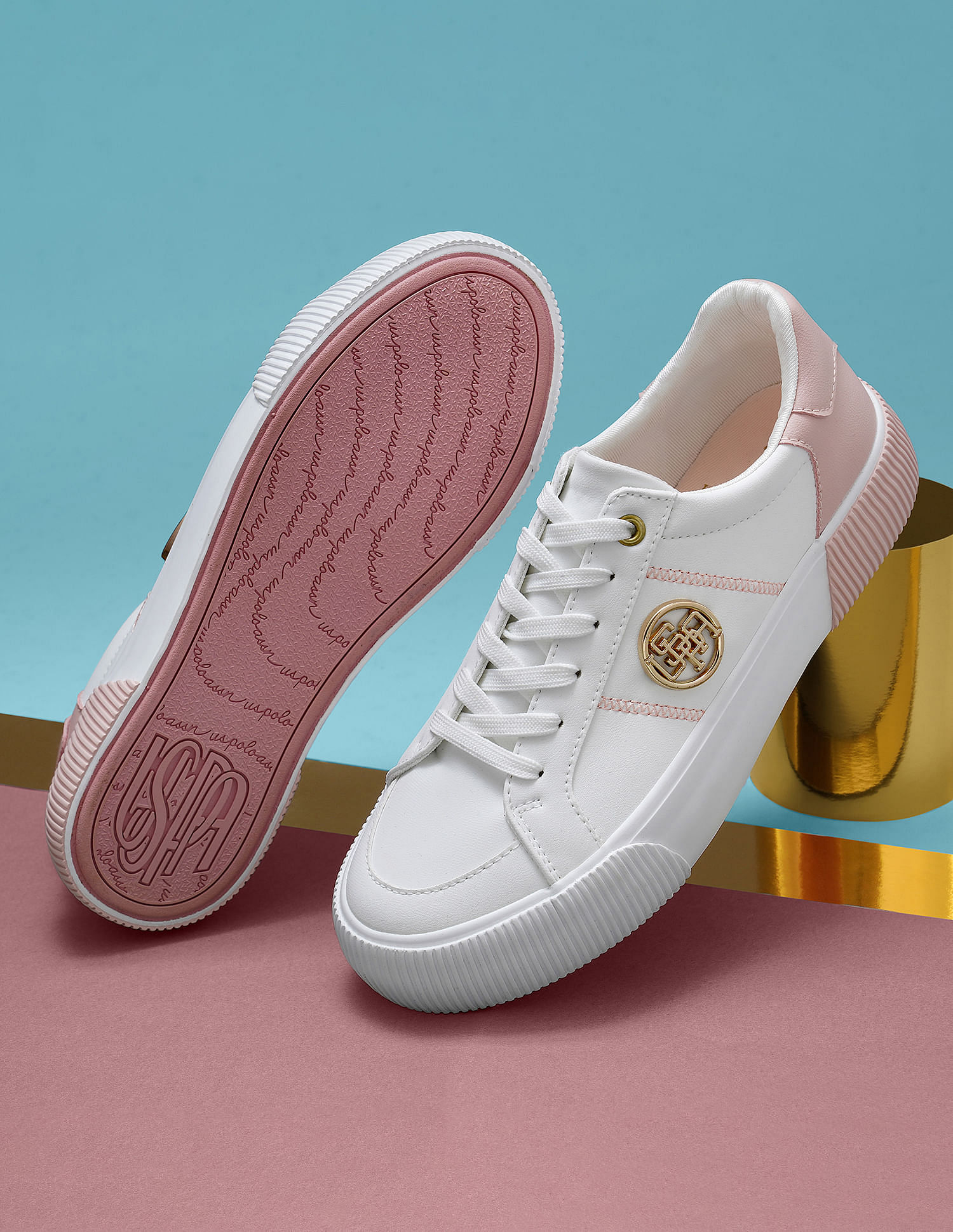 U.S. Polo Assn. Women Lace Ups Logo Katy 2.0 Sneakers