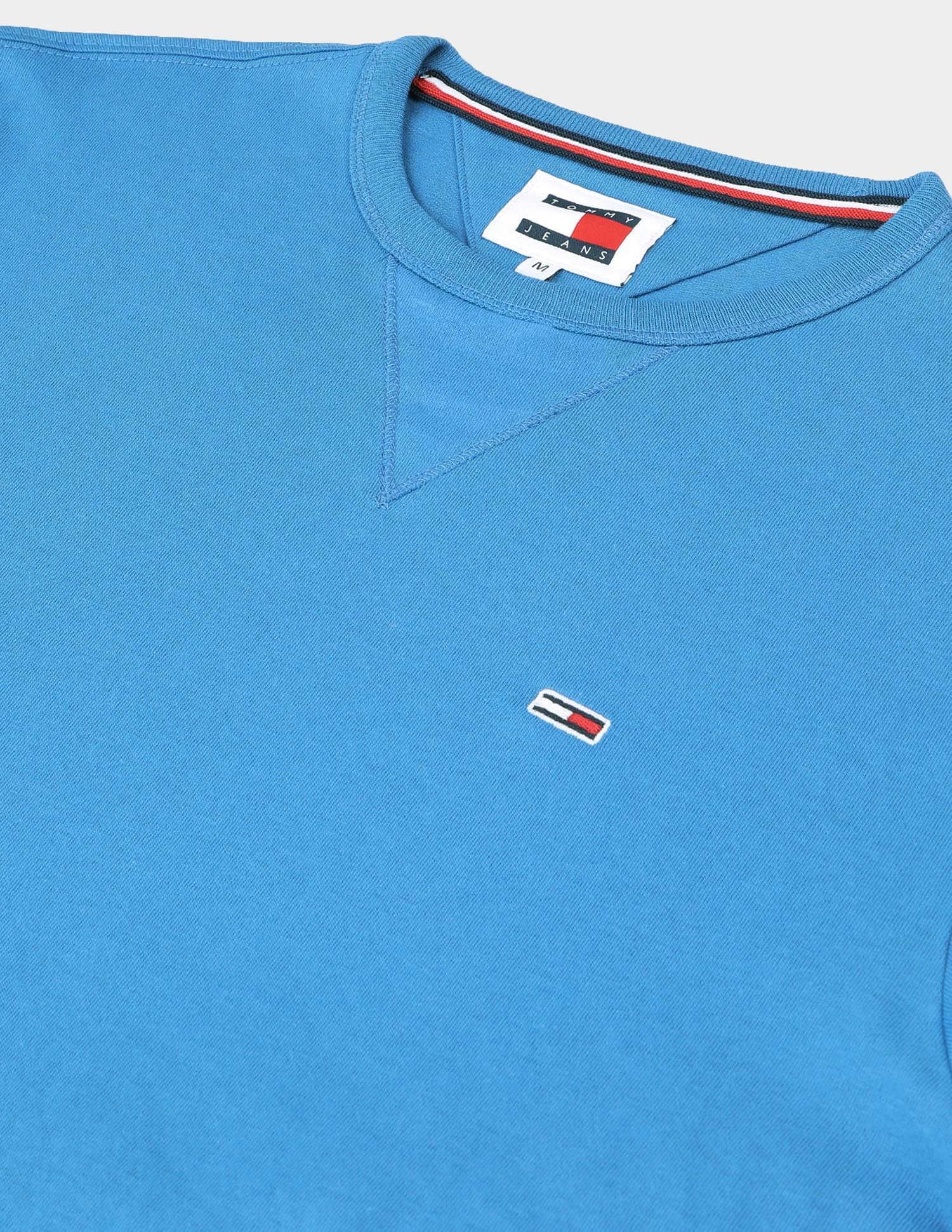 Tommy Hilfiger Slim Fit Solid Cotton T-Shirt