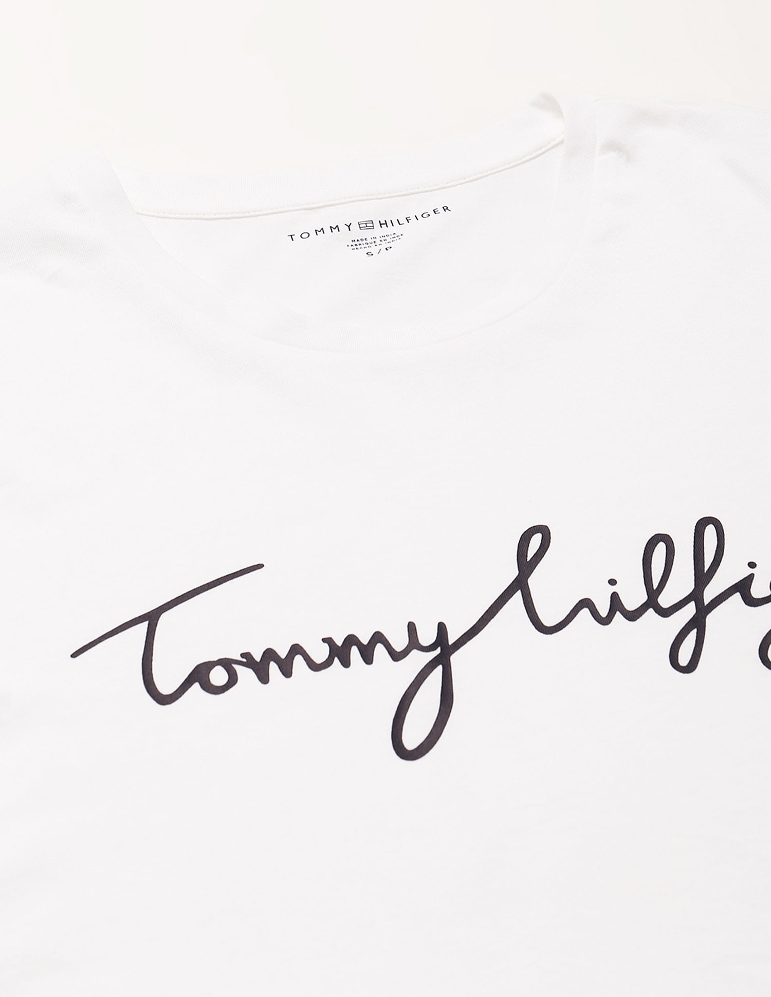Tommy Hilfiger Cotton Brand Print T-Shirt