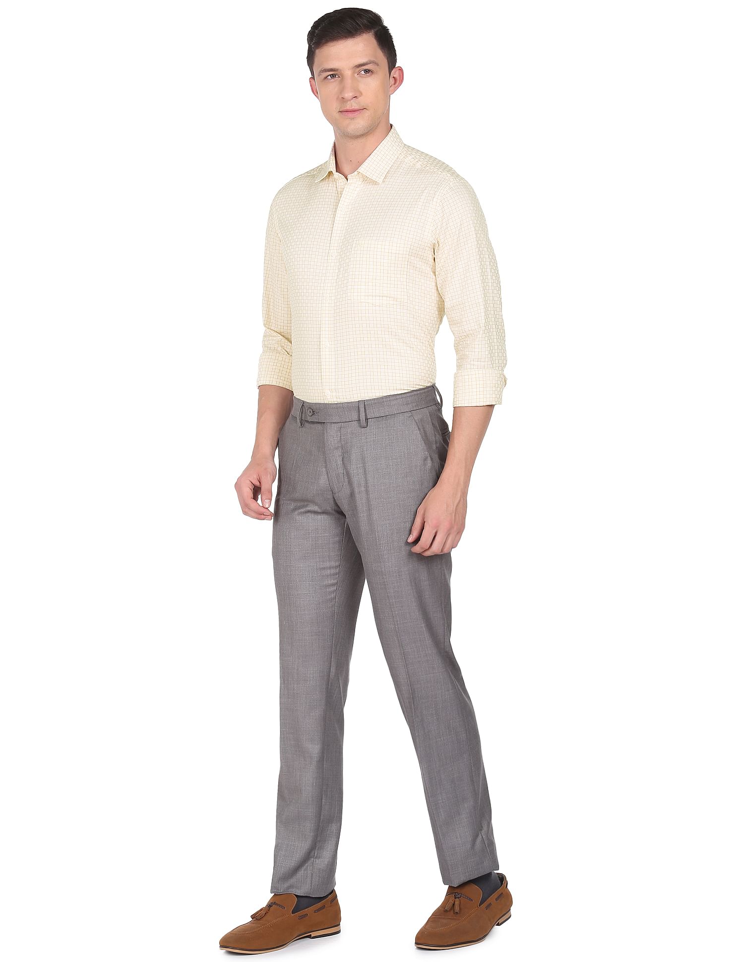 Arrow Micro Check Twill Shirt