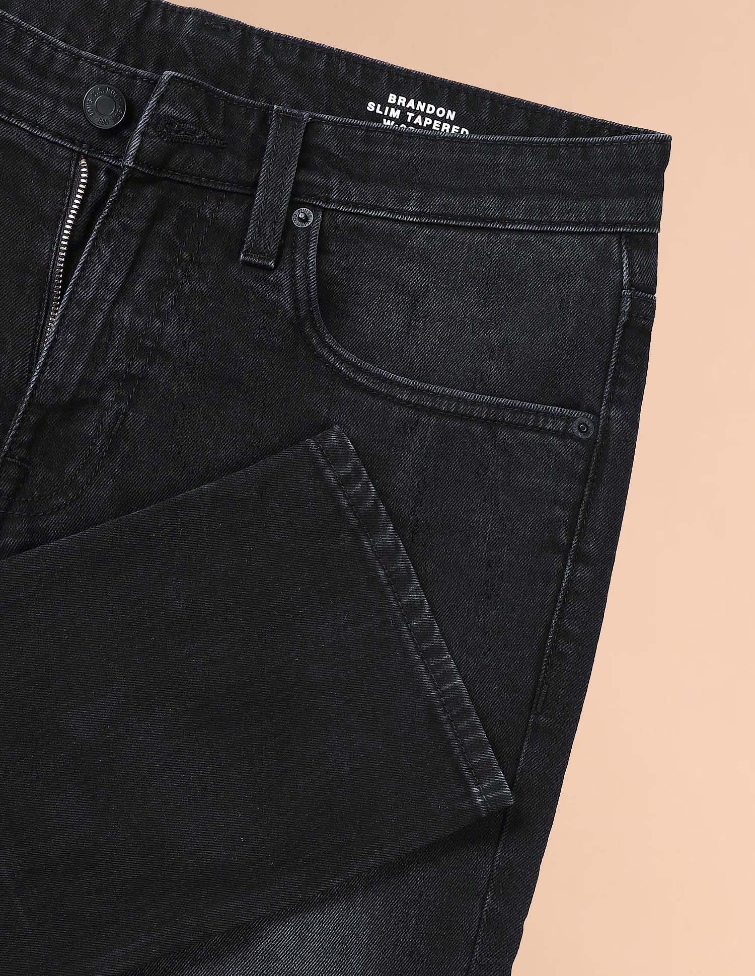 U.S. Polo Assn. Denim Co. Brandon Slim Tapered Fit Grey Jeans