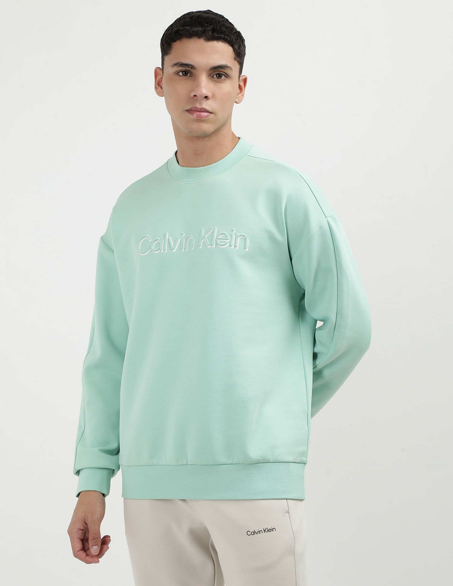 Calvin Klein Jeans Monogram Comfort Slim Fit Sweatshirt