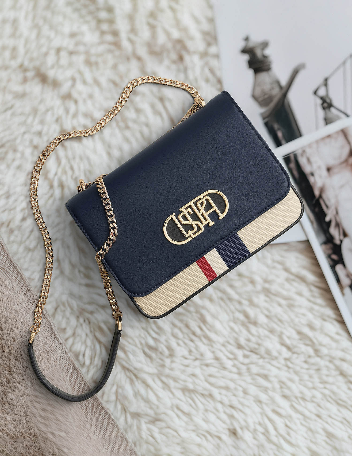 U.S. Polo Assn. Briella Solid Cross Body Bag