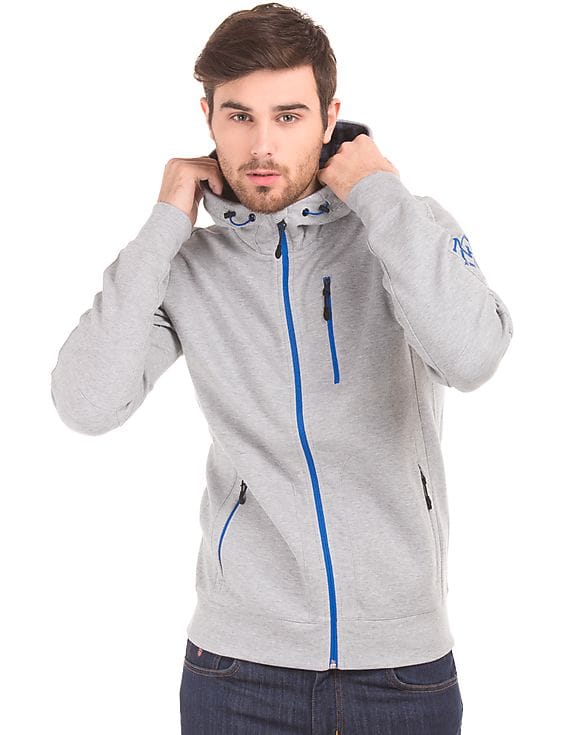 Buy Gant Men Hooded Zip Up Sweatshirt - Main Image