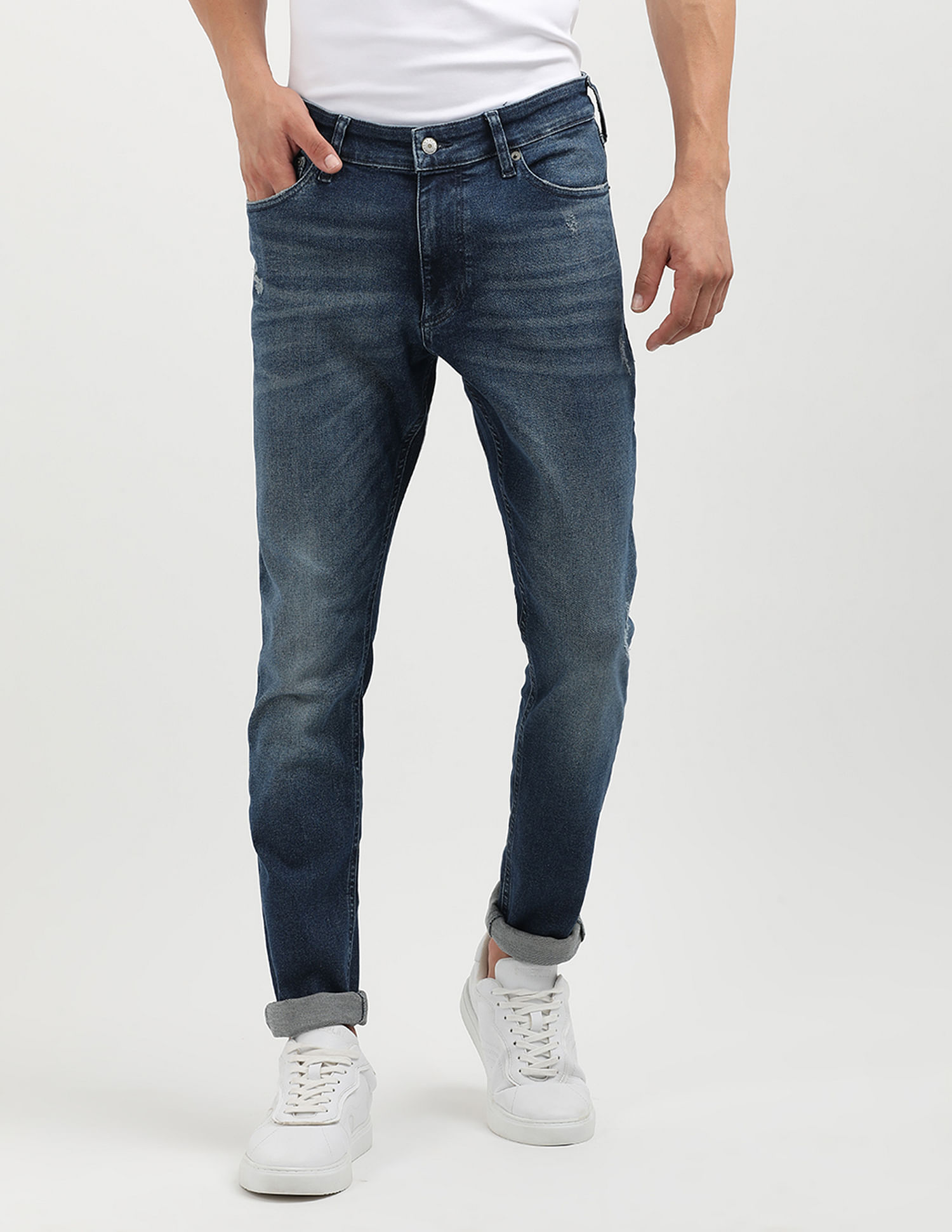 Tommy Hilfiger Scanton Slim Fit Stone Wash Jeans