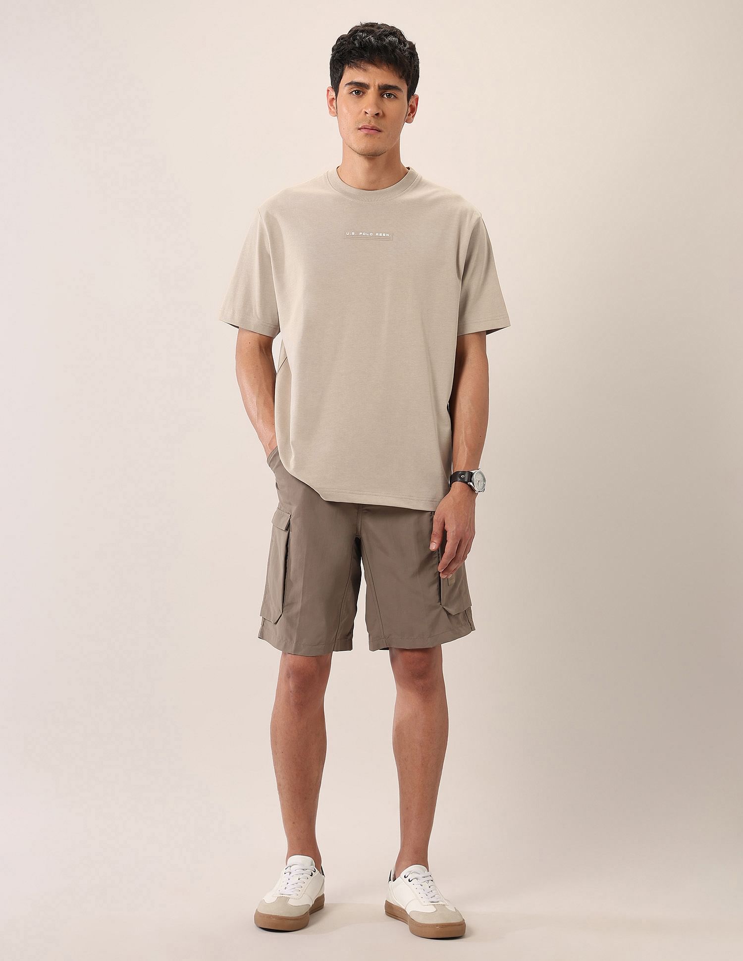 U.S. Polo Assn. Denim Co. Oversized Fit Pure Cotton T-Shirt
