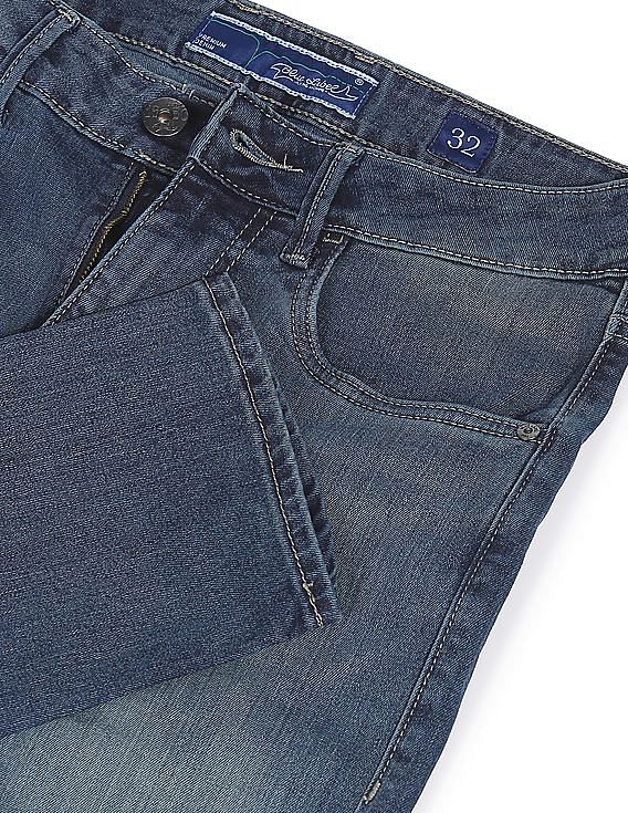 Flying Machine Mid Rise Michael Slim Tapered Fit Jeans