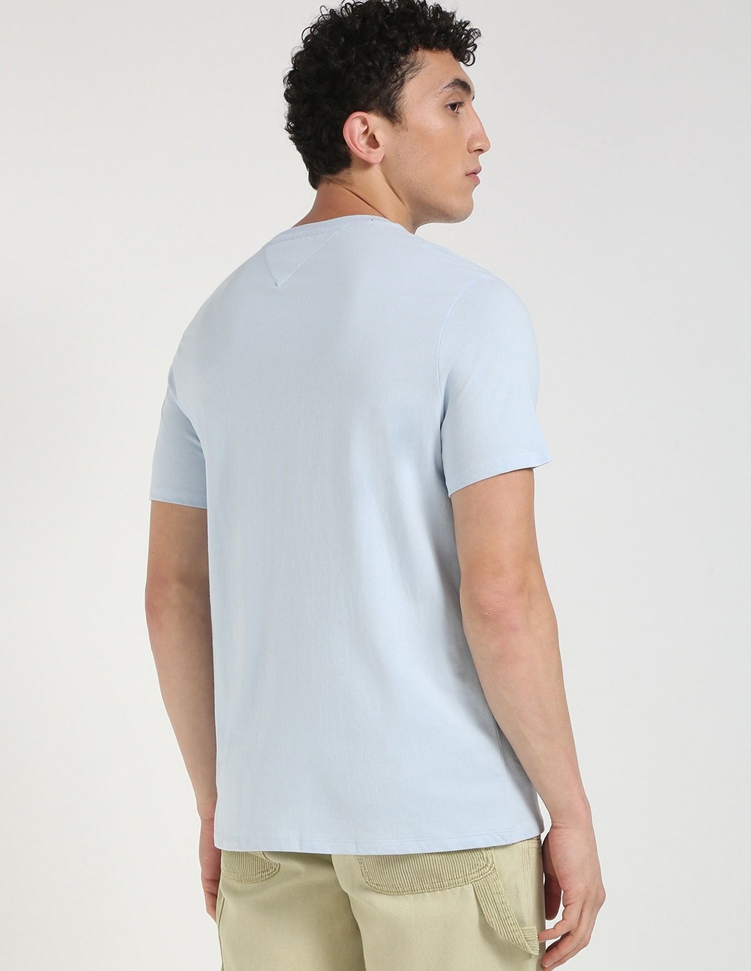 Tommy Hilfiger Solid Regular-Fit Cotton T-Shirt