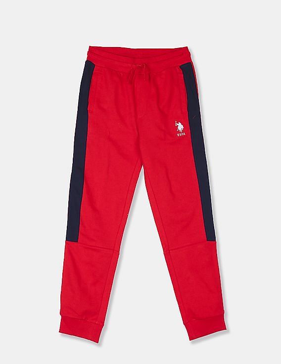 Buy US Polo Assn Kids Boys Brand Logo Printed Pure Cotton Joggers  Track  Pants for Boys 22797282  Myntra