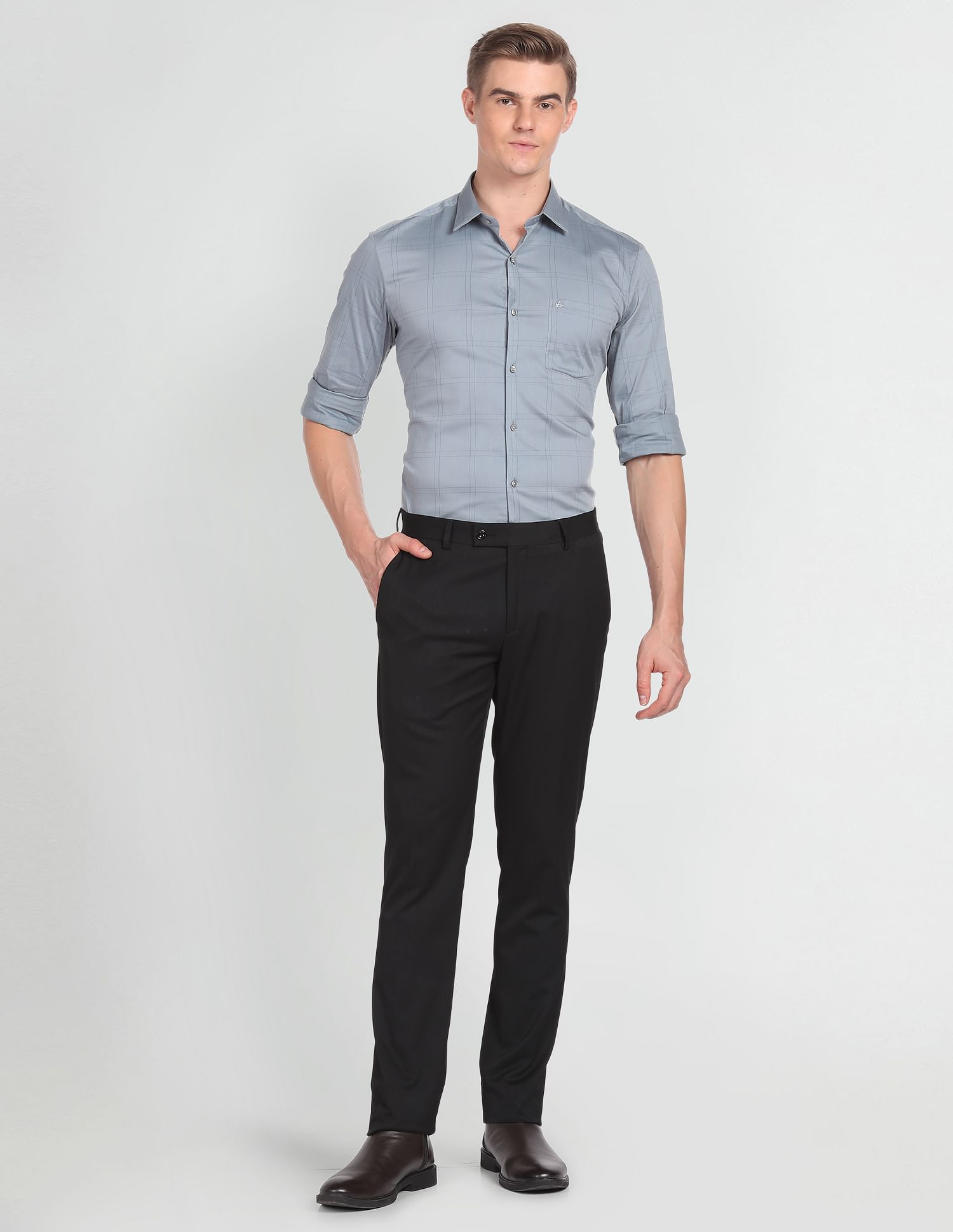 Arrow Tartan Check Twill Shirt
