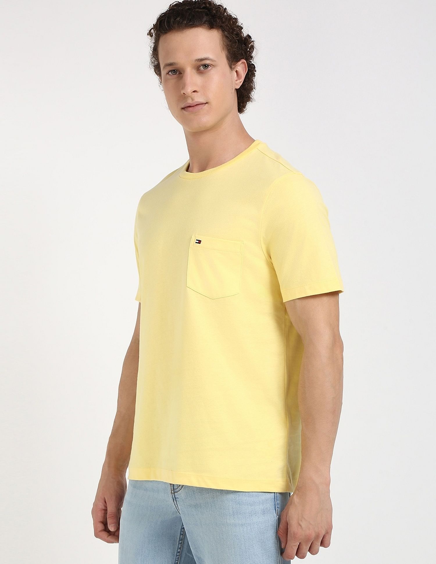 Tommy Hilfiger Solid Regular-Fit Cotton T-Shirt
