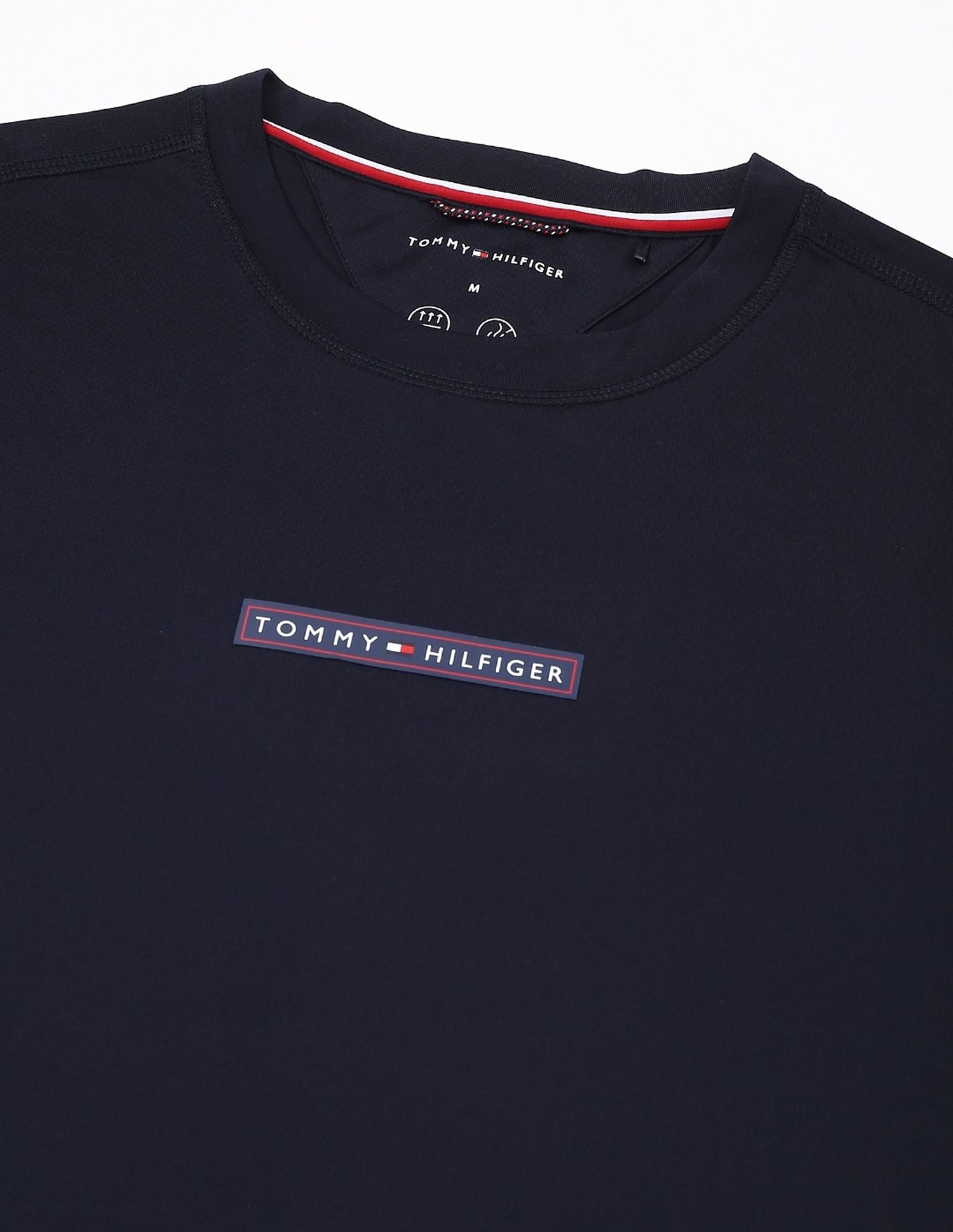 Tommy Hilfiger Solid Regular-Fit Cotton T-Shirt