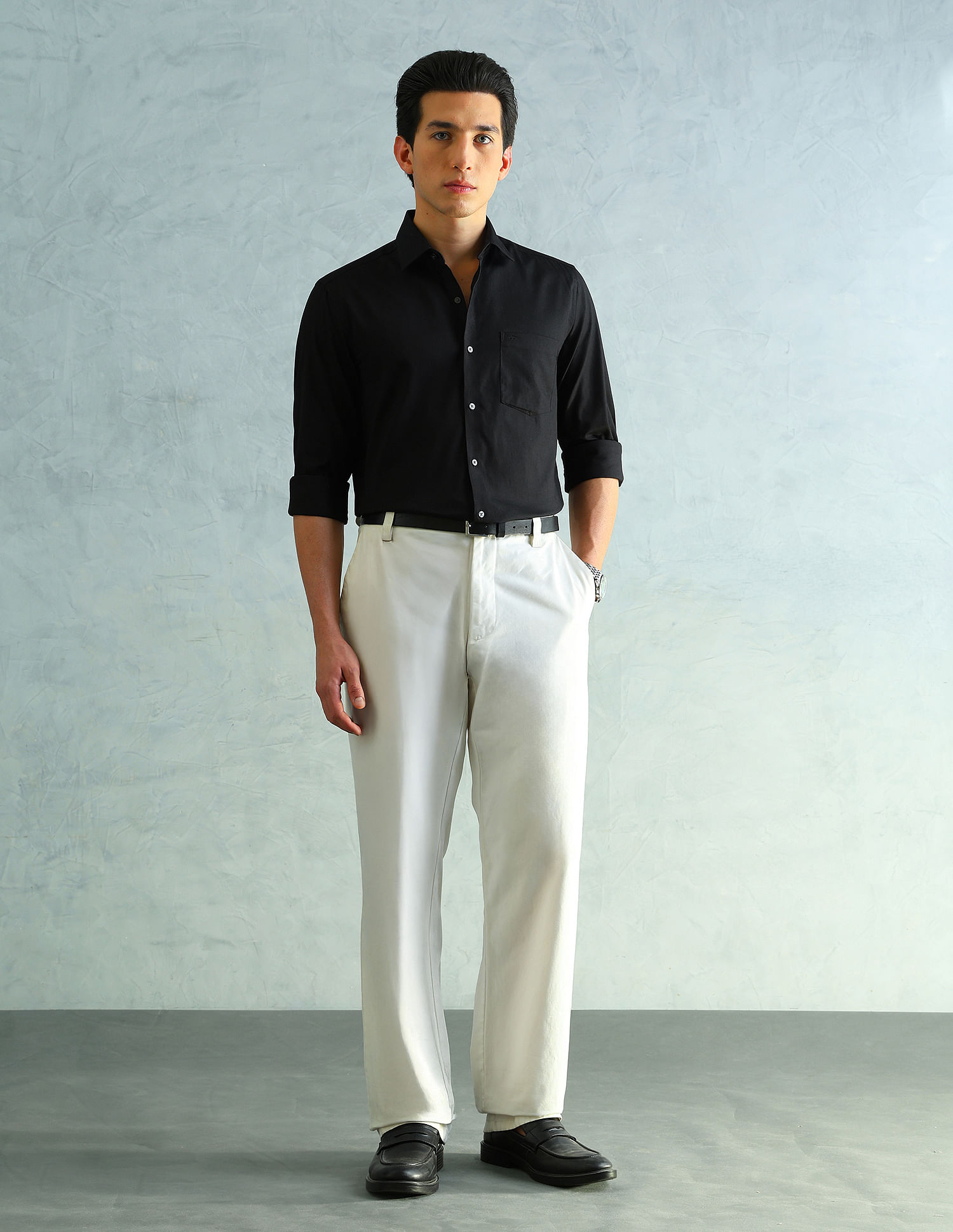 Arrow Full sleeves Slim Fit Smart Formal Shirt