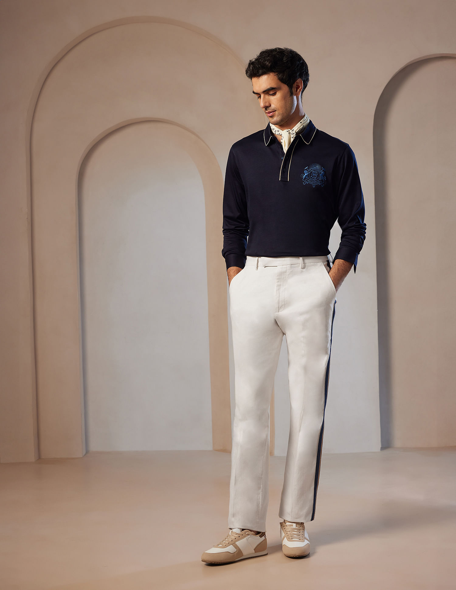 U.S. Polo Assn. Pacho X Denver Slim Fit Linen Trousers