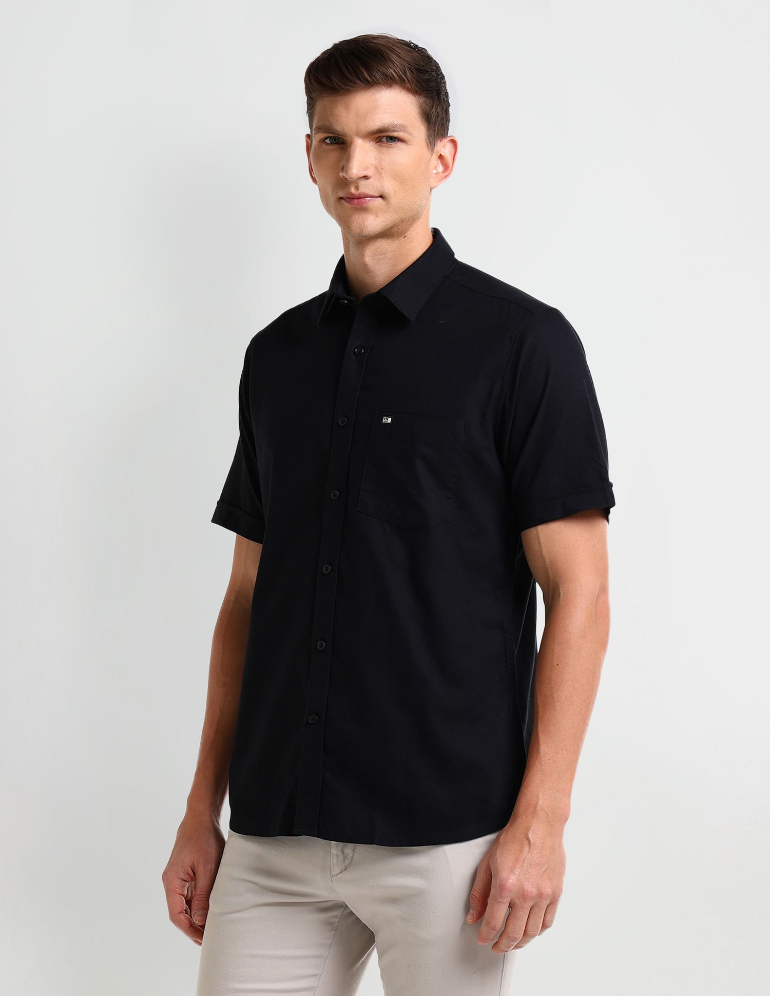 Arrow Sport Liberty Classic Regular Cotton Shirt