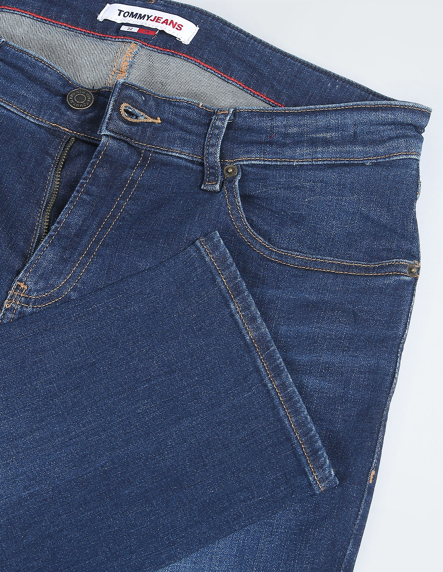 Tommy Hilfiger Recycled Cotton Ryan Straight Fit Jeans