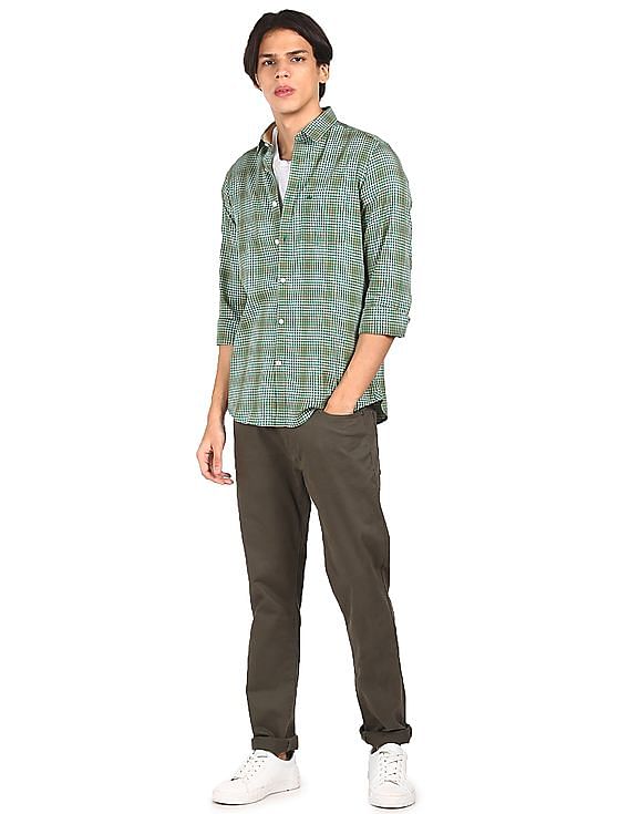 Arrow Sports Cotton Check Shirt