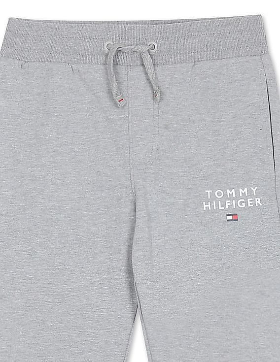 Buy Tommy Hilfiger Mid Rise Brand Print Heathered Sweat Pants - NNNOW.com