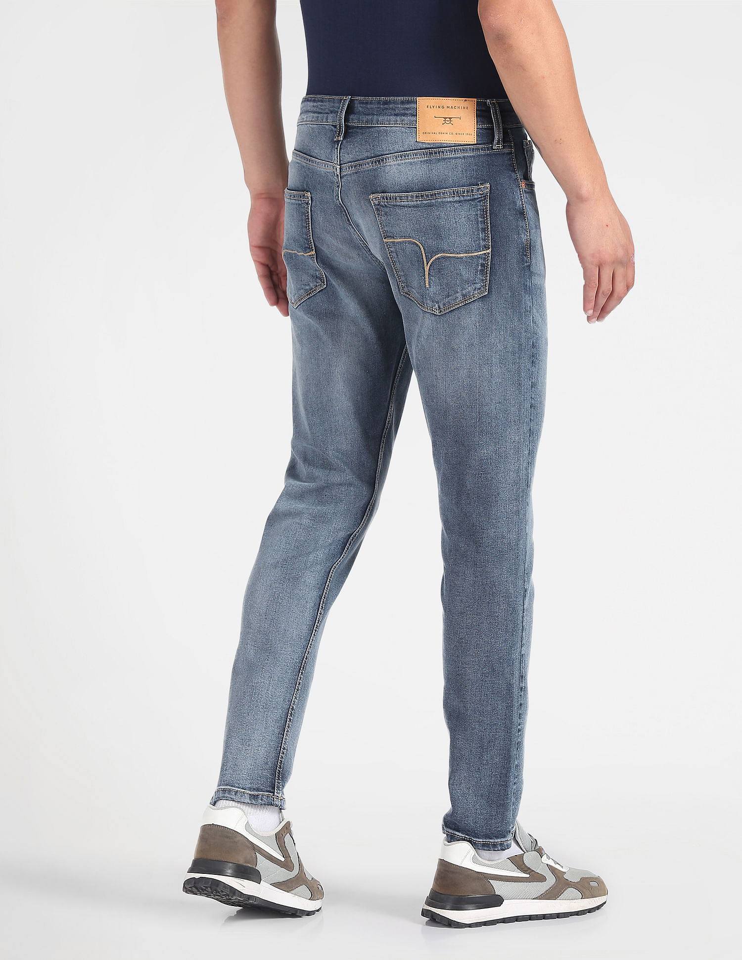 Buy Flying Machine Men Skinny Fit Coated Jeans - NNNOW.com