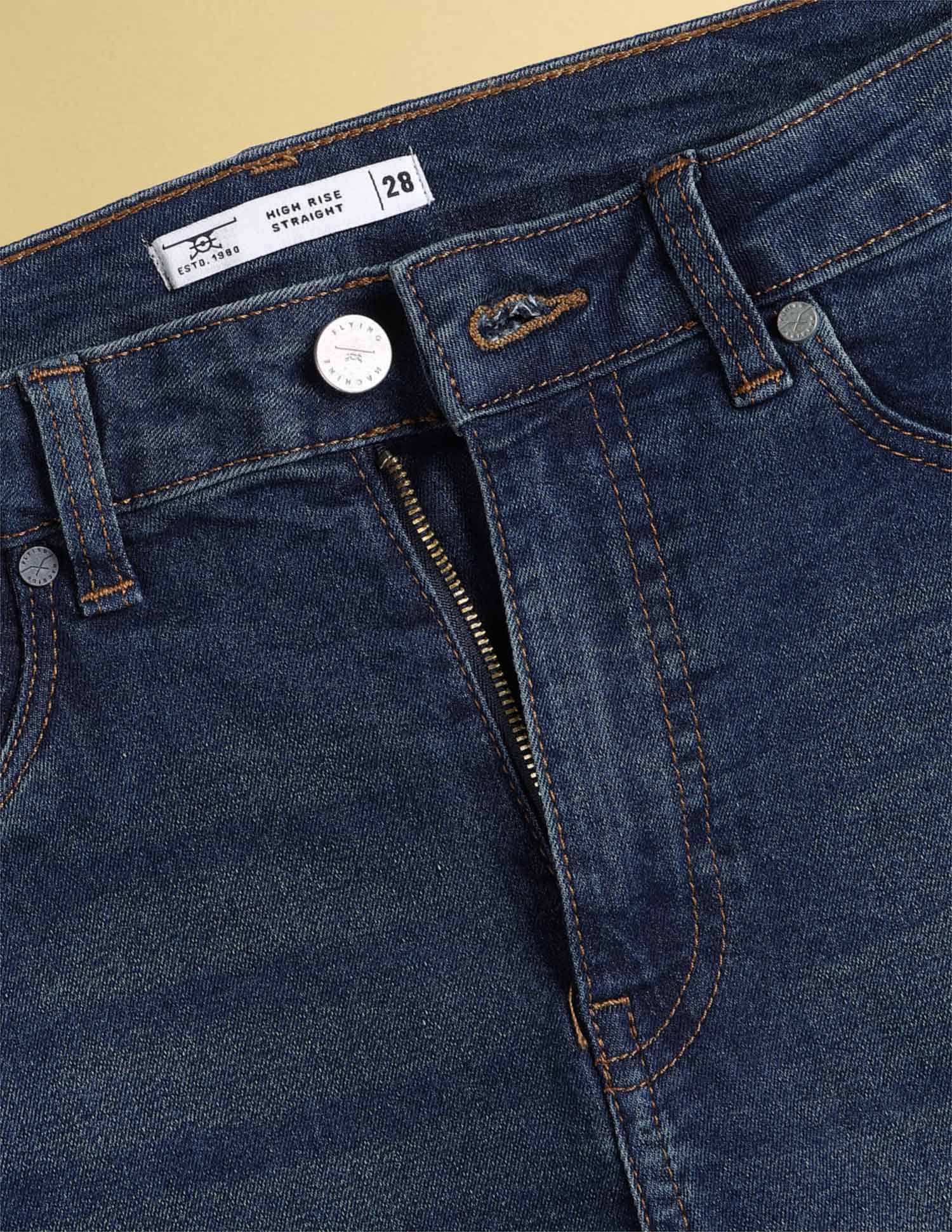 Flying Machine Women K-Street X Straight Fit Jeans