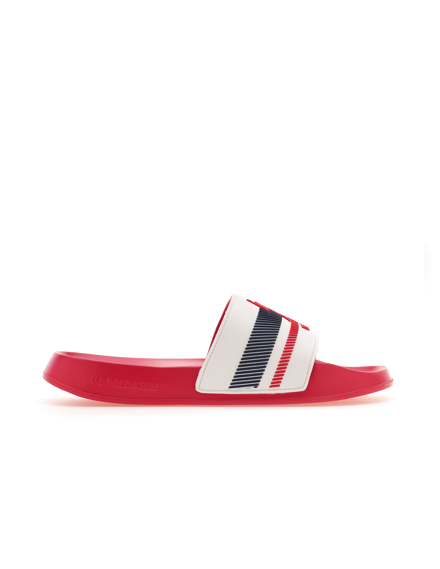 U.S. Polo Assn. Men Rafa Printed Sliders