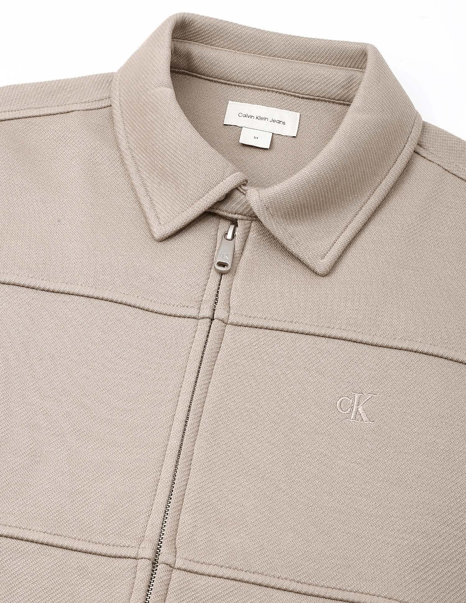 Calvin Klein Jeans Solid Relaxed-Fit Cotton Sweatshirt