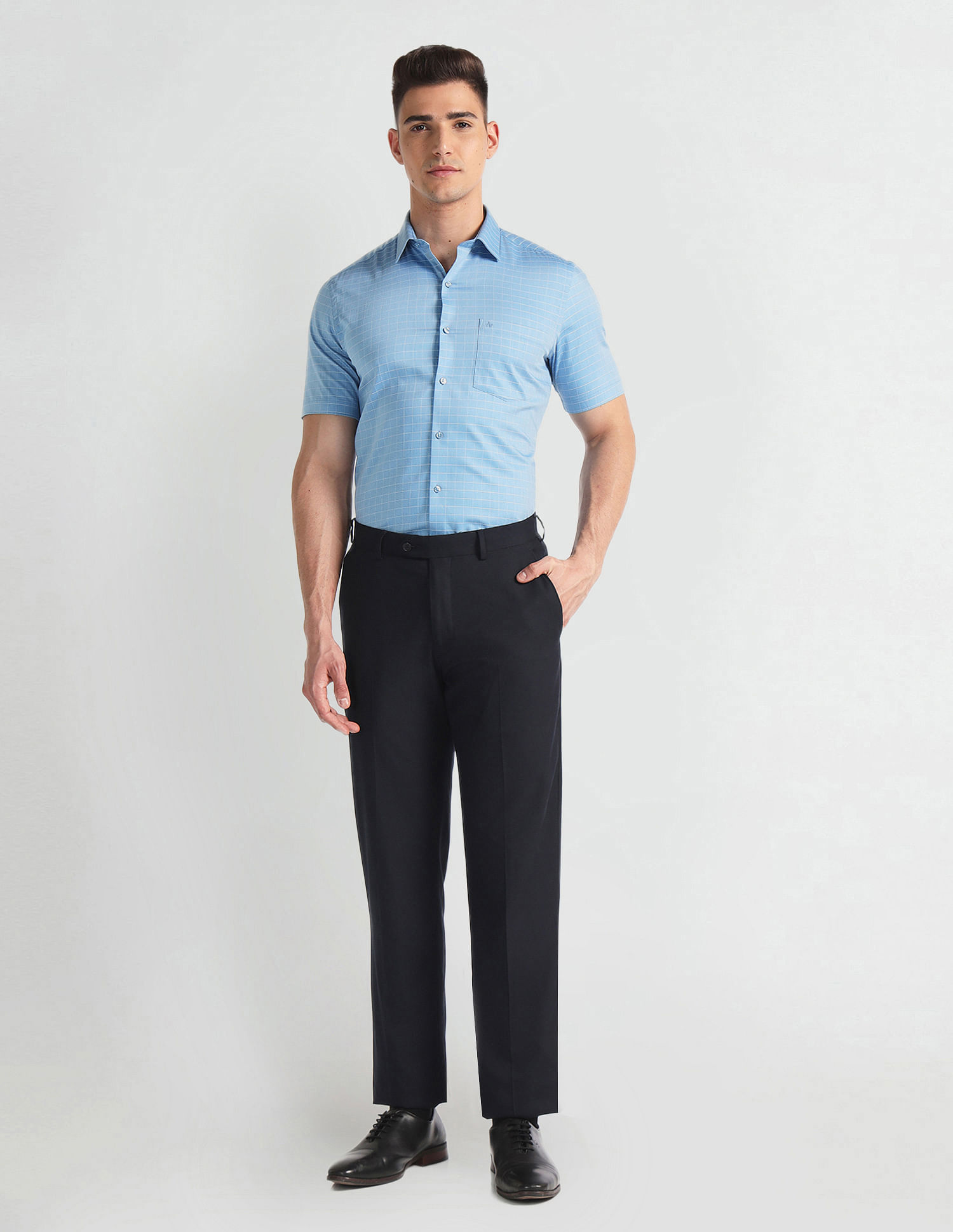 Arrow Short Sleeve Pure Cotton Shirt