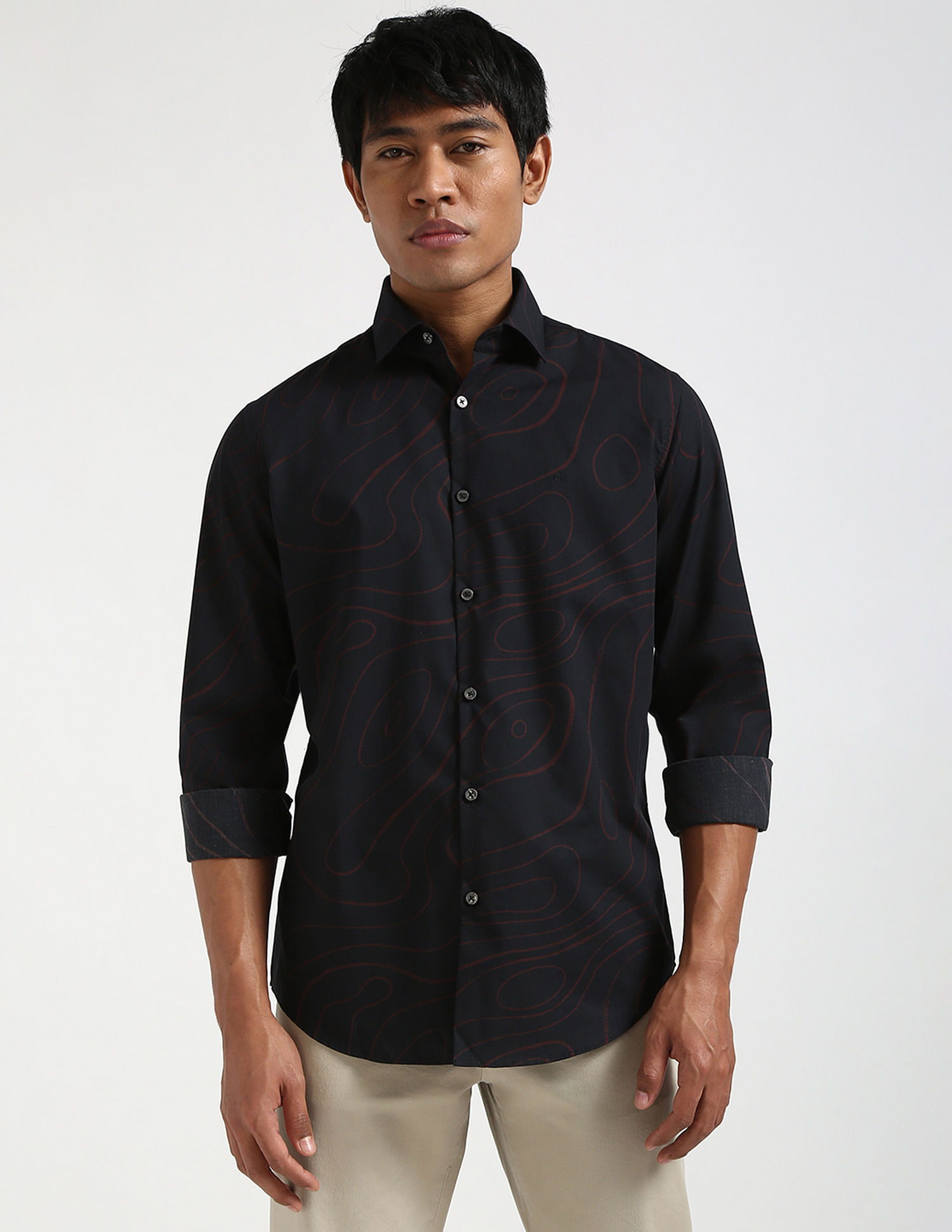 Calvin Klein Jeans Slim Fit Twill Shirt