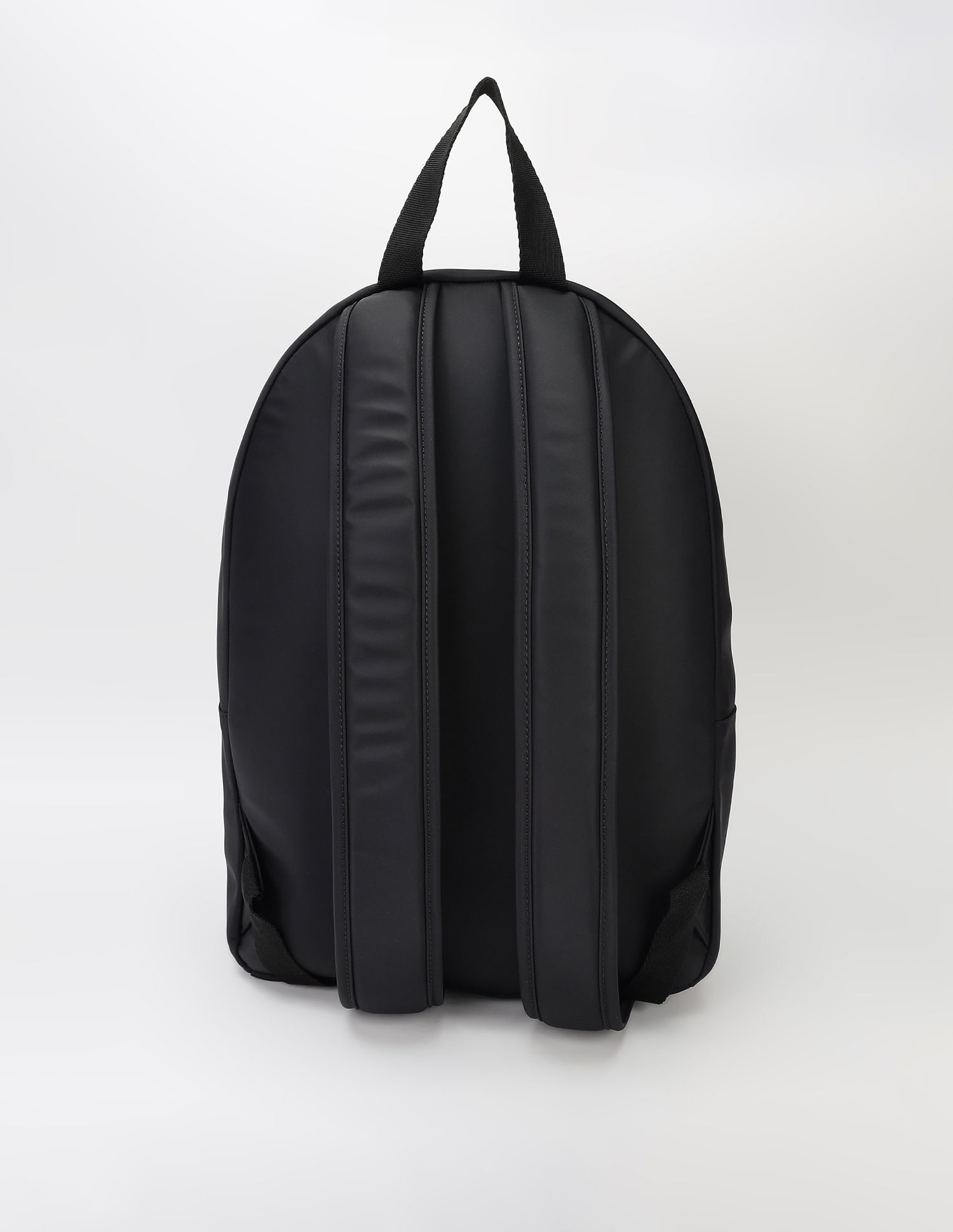 Tommy Hilfiger Solid Black Nylon Backpack