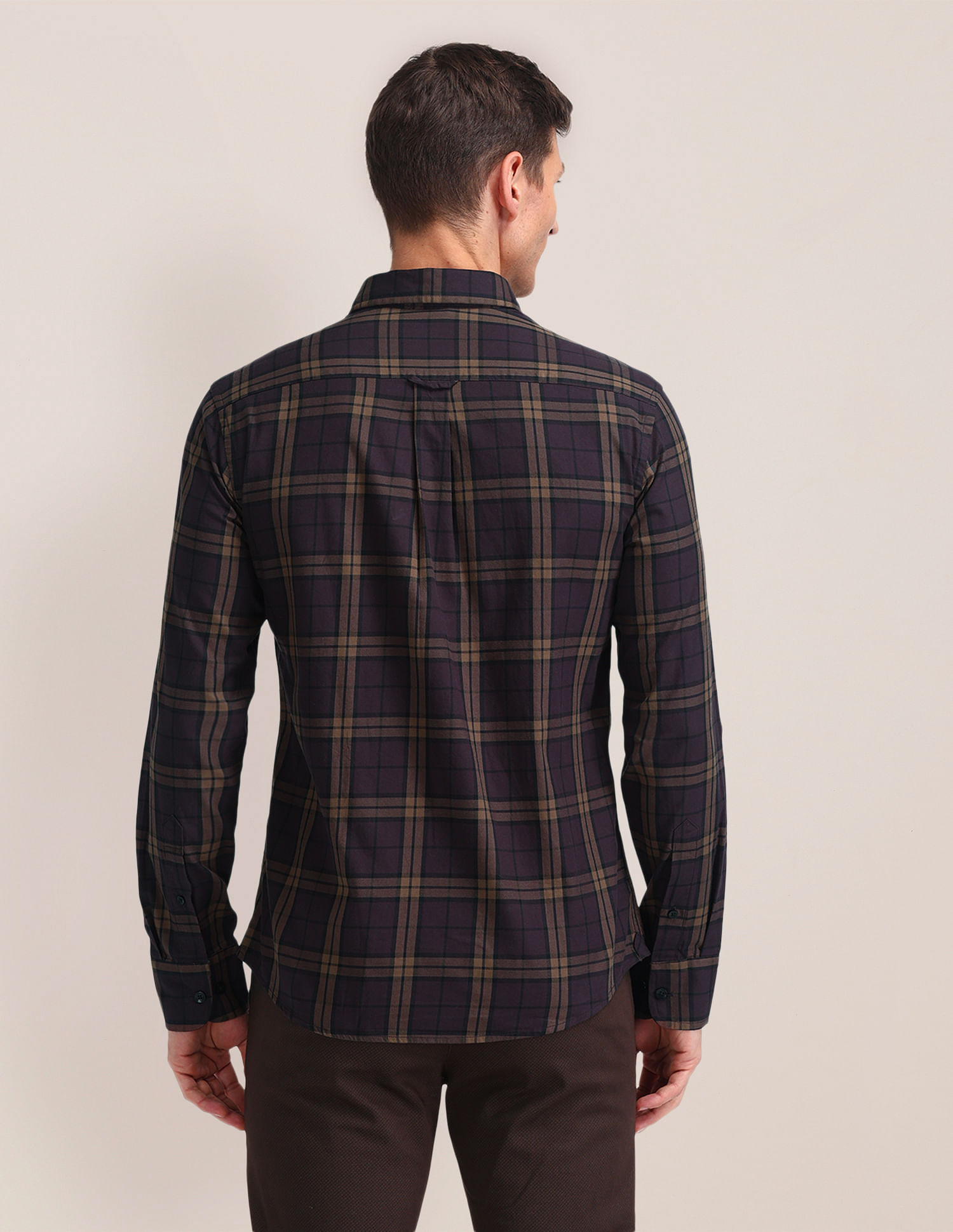 U.S. Polo Assn. Tartan Check Tailored Fit Shirt