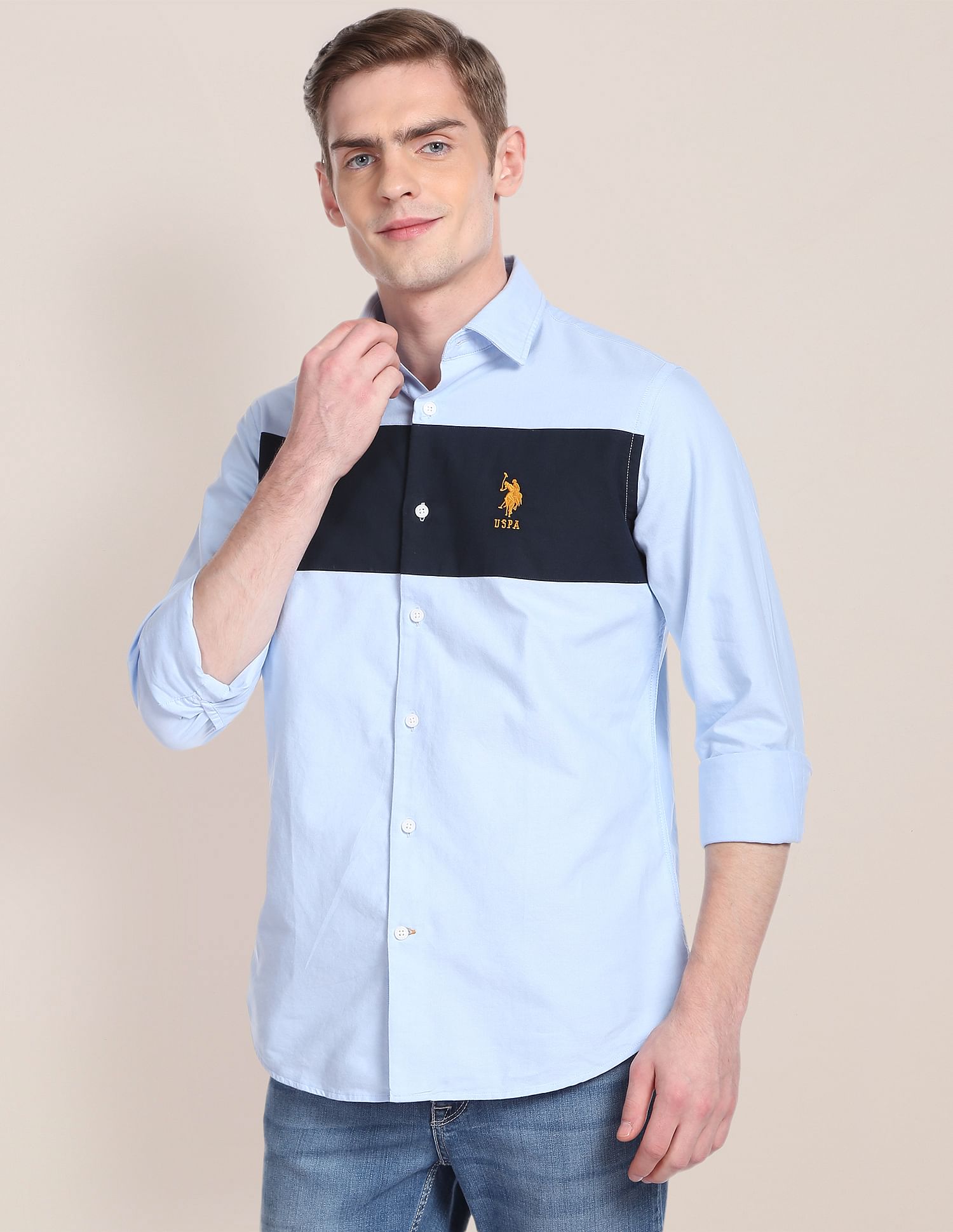 U.S. Polo Assn. Cut Sew Oxford Shirt