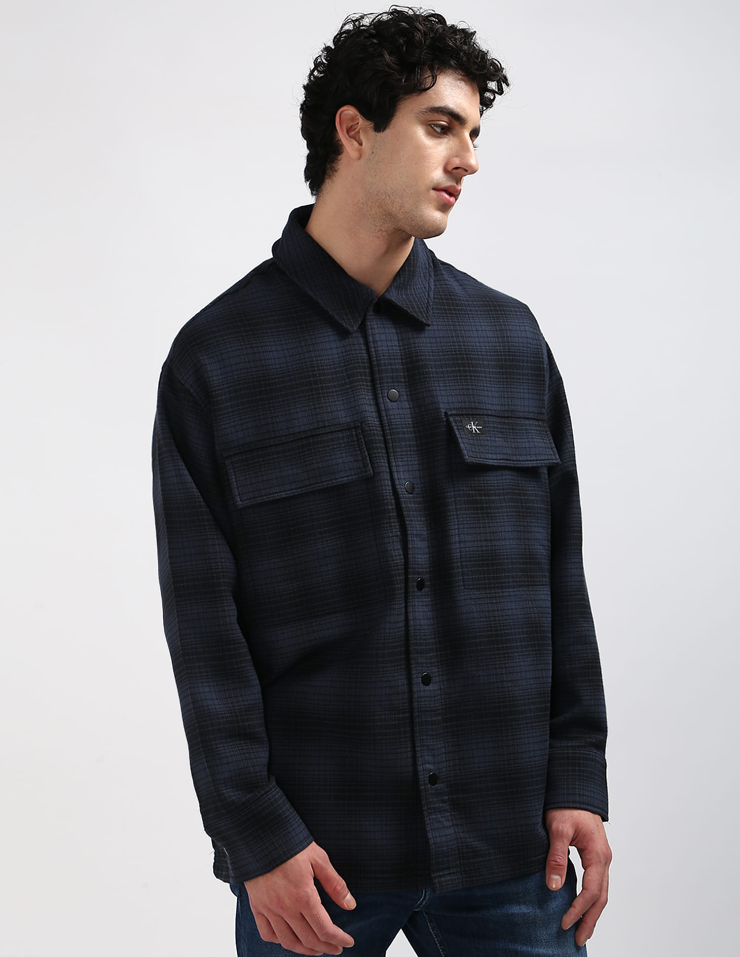 Buy Calvin Klein Jeans Check Oversized Shirt