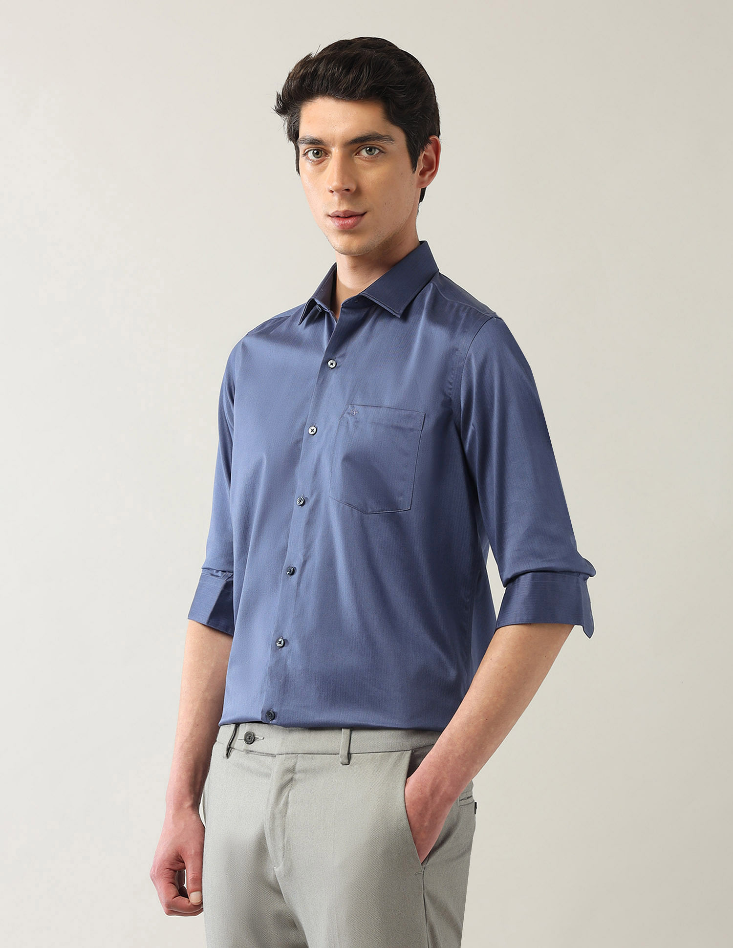 Arrow Herringbone Autopress Flx Shirt