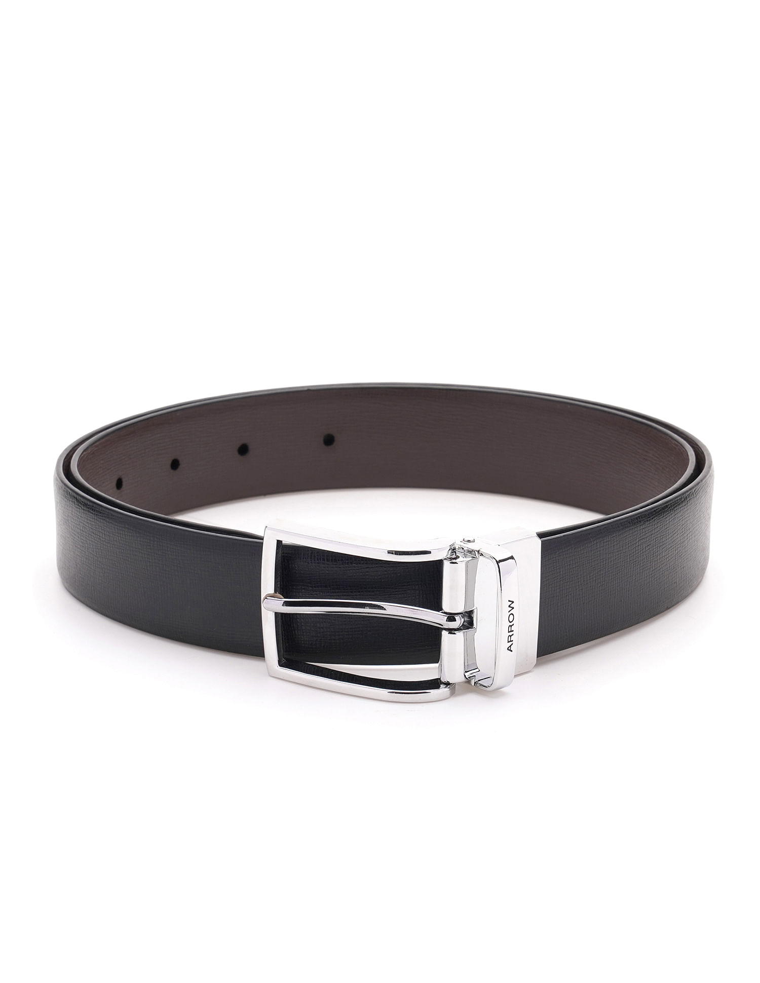 Arrow Men Textured Reversible Kepler Belt