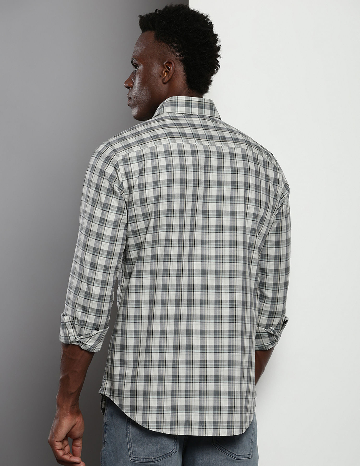 Calvin Klein Tartan Check Twill Shirt