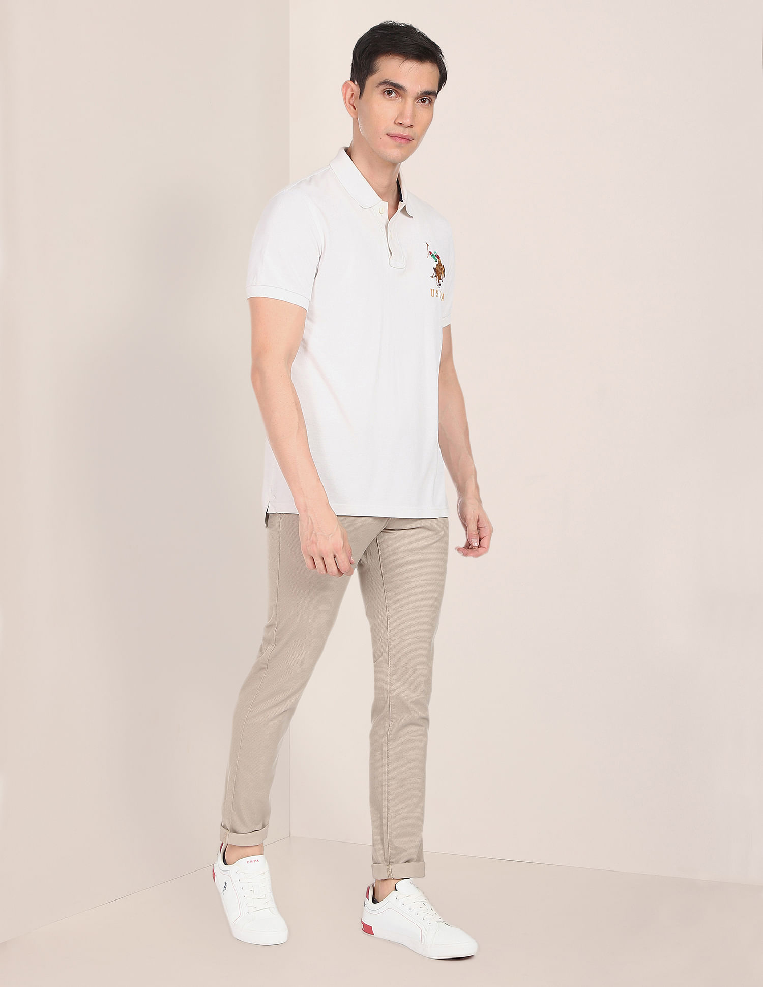 U.S. Polo Assn. Austin Trim Regular Fit Casual Trousers
