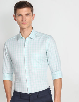 Arrow Manhattan Slim Fit Cotton Formal Shirt