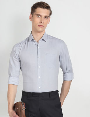 Arrow Micro Check Cotton Shirt