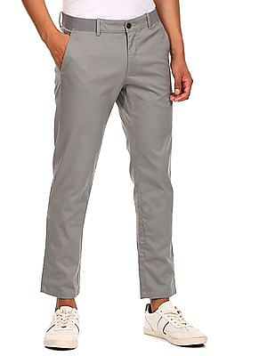 Fashion Trousers Five-Pocket Trousers Nile Five-Pocket Trousers light grey simple style 